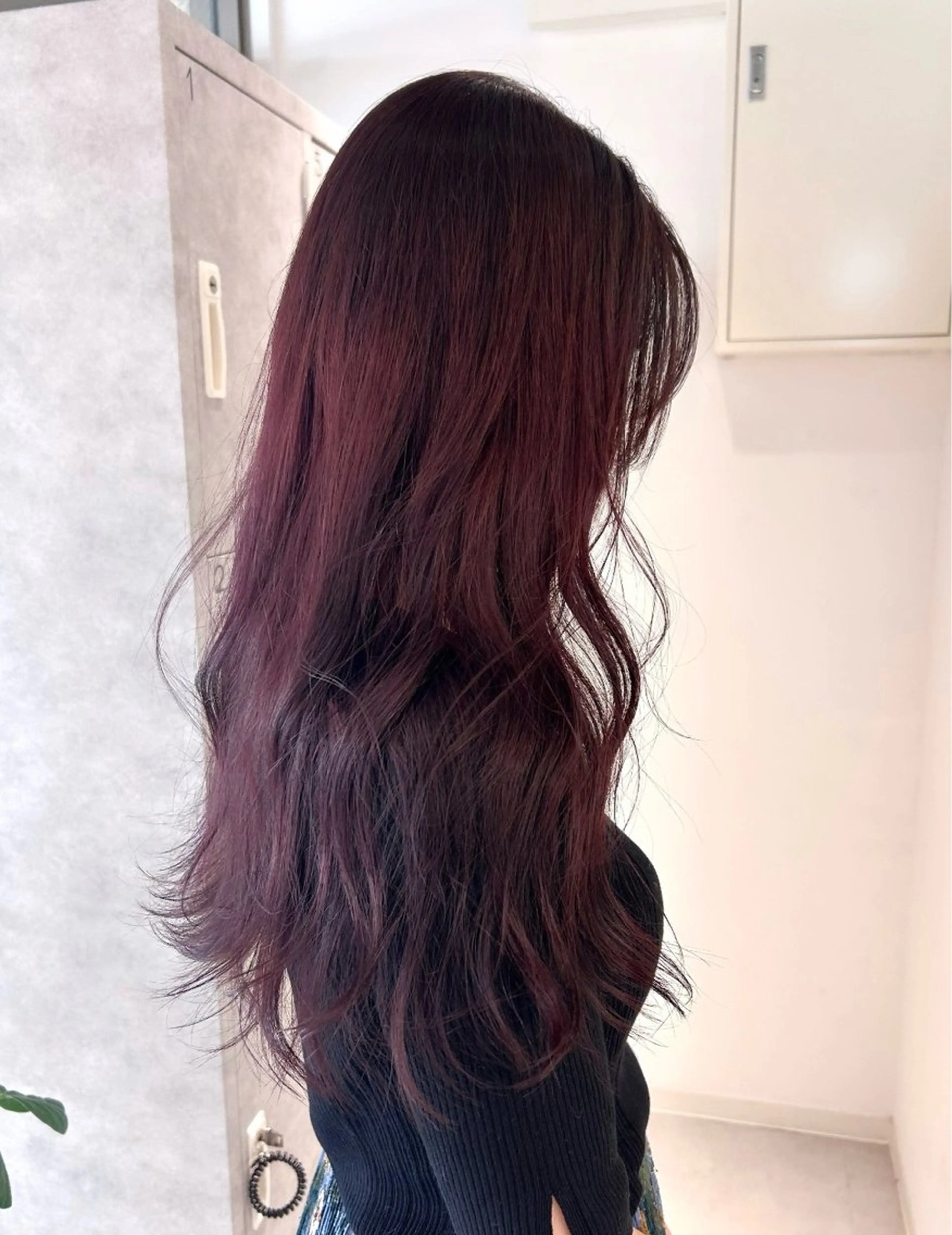 ロング ヘアカラー 韓国ヘア/レイヤー/ sara 🎀のヘアスタイル