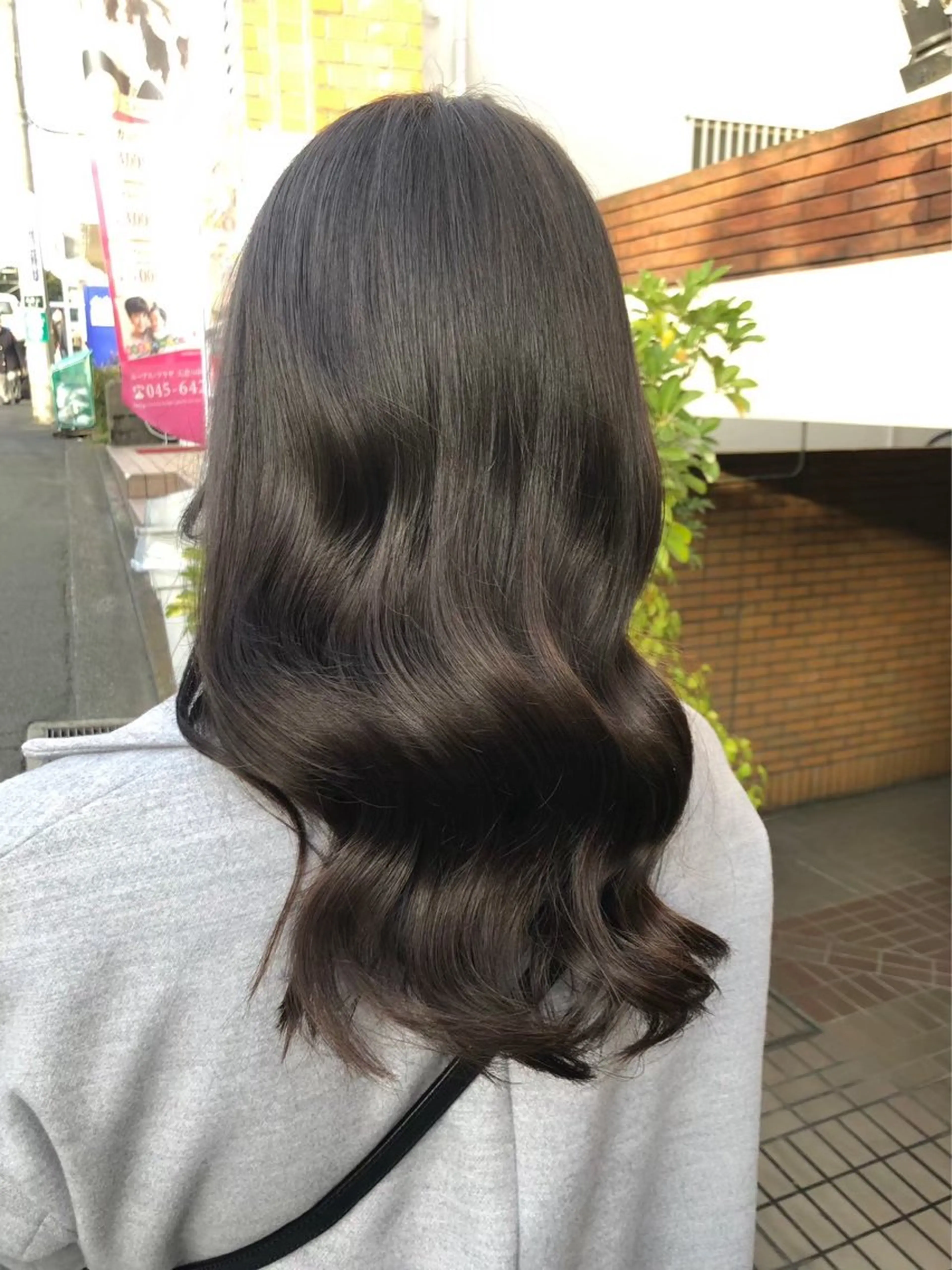 セミロング カラー 髪質改善&トリートメント Loops鷺沼店所属・🌷髪質改善/ 落合 咲弥🌷のヘアスタイル