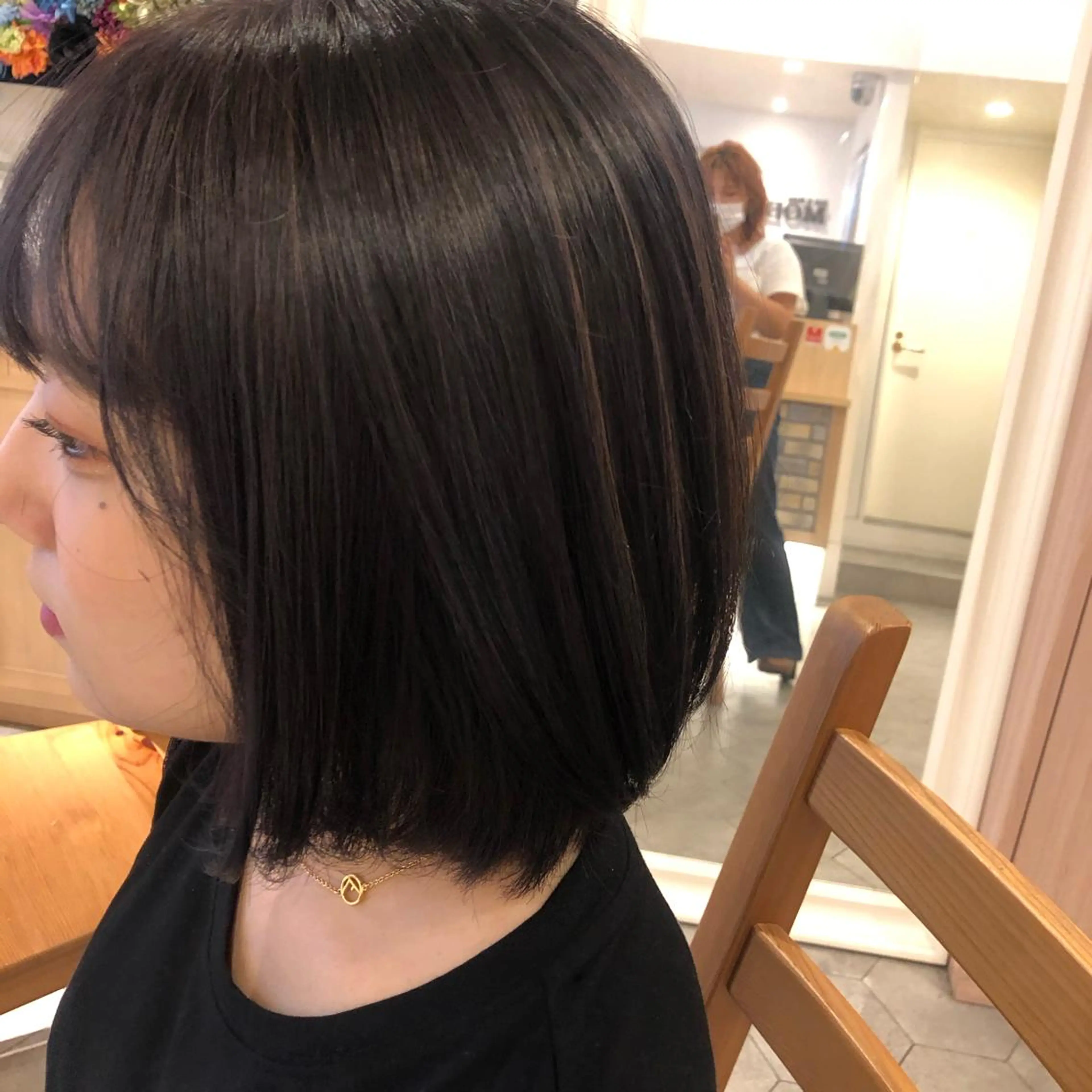 ミディアム カラー 透明感カラー 艶髪/シールエクステ 🌻ノゾミ🌻のヘアスタイル