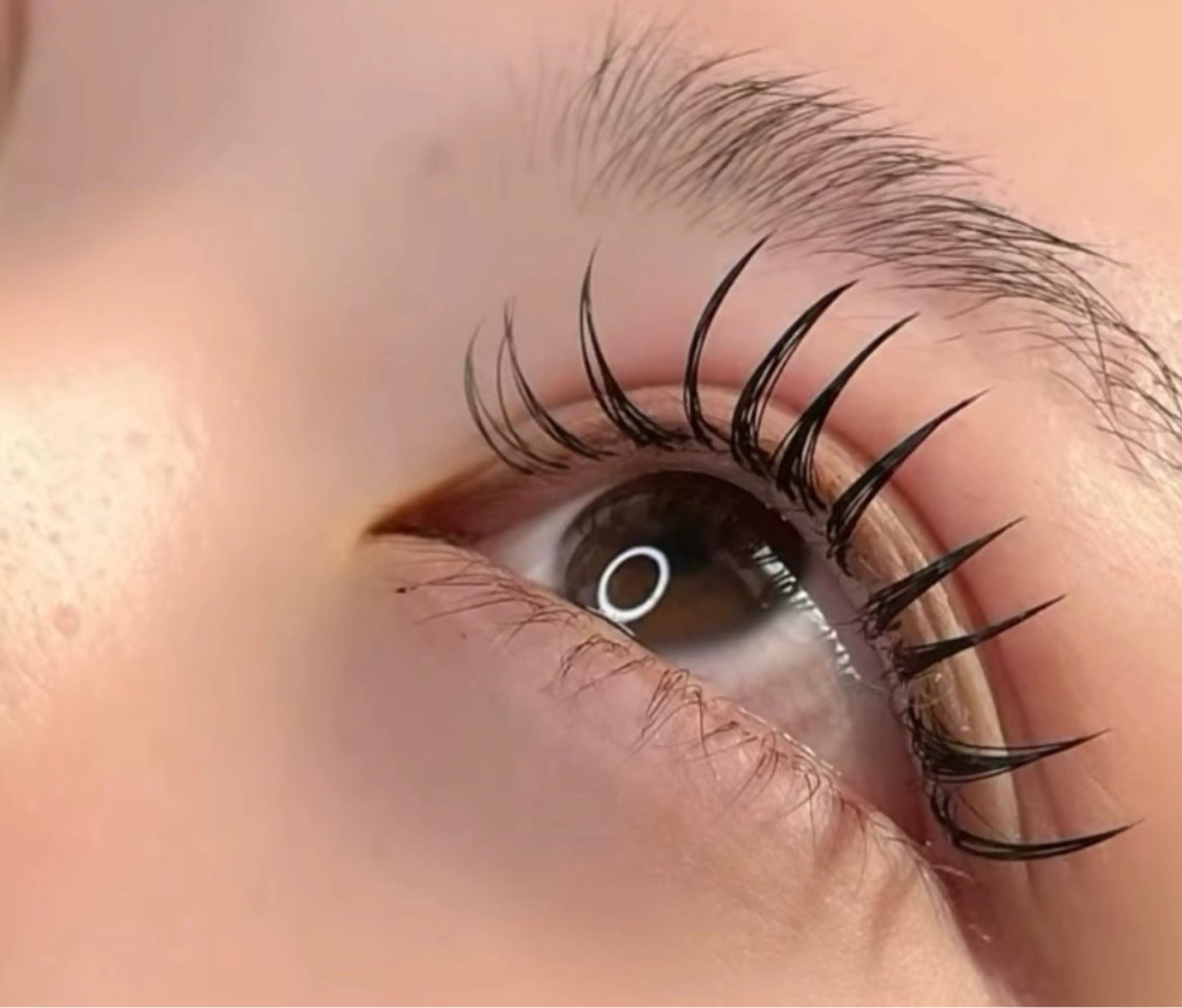 持ち1.5倍☆束感🇰🇷ダブルフラット80束(160本)Lカール変更可◎の写真