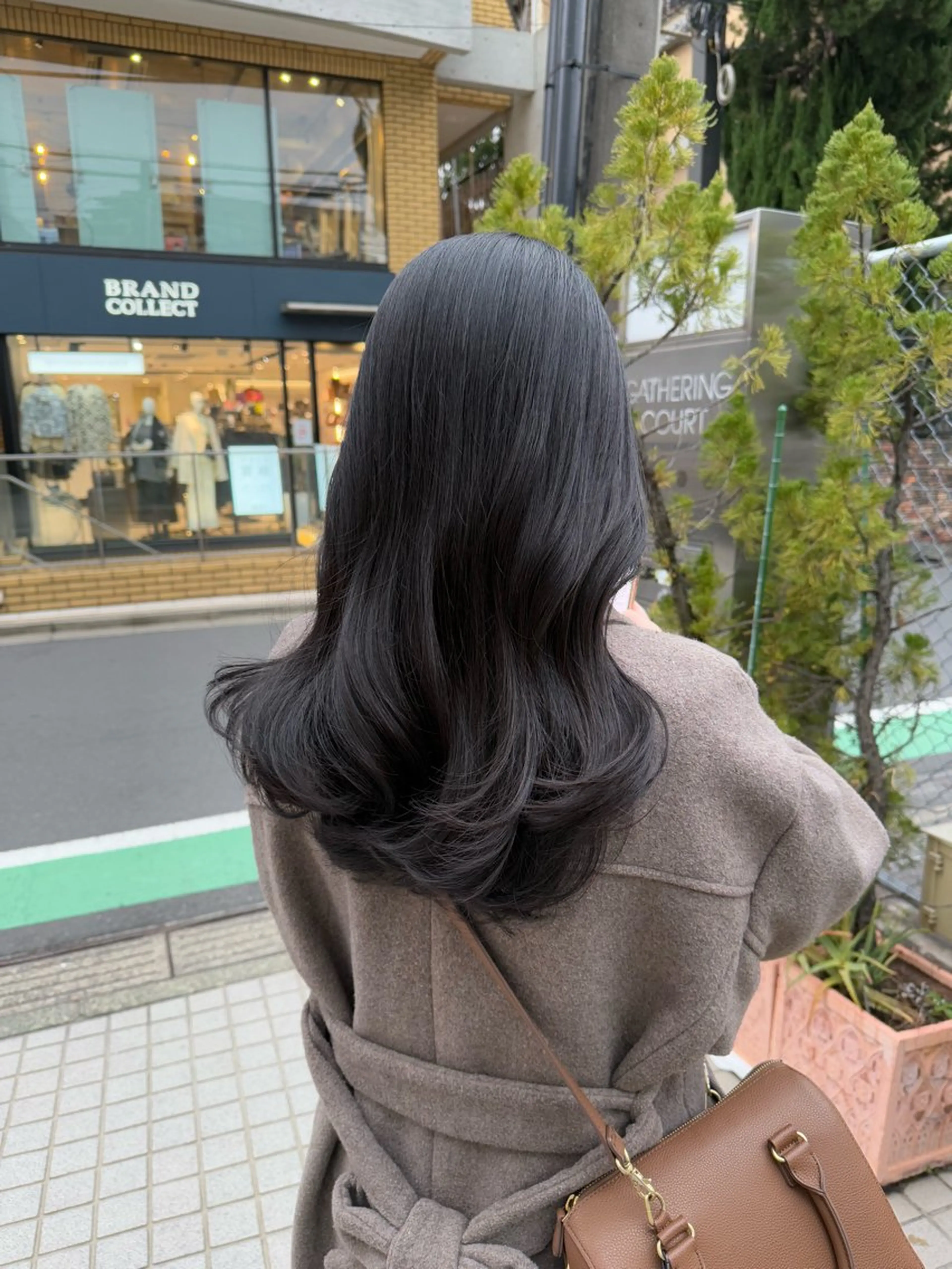 ロング カラー カット ヘアカラー トリートメント 似合わせヘア🫶🏻 つきいてるみのヘアスタイル
