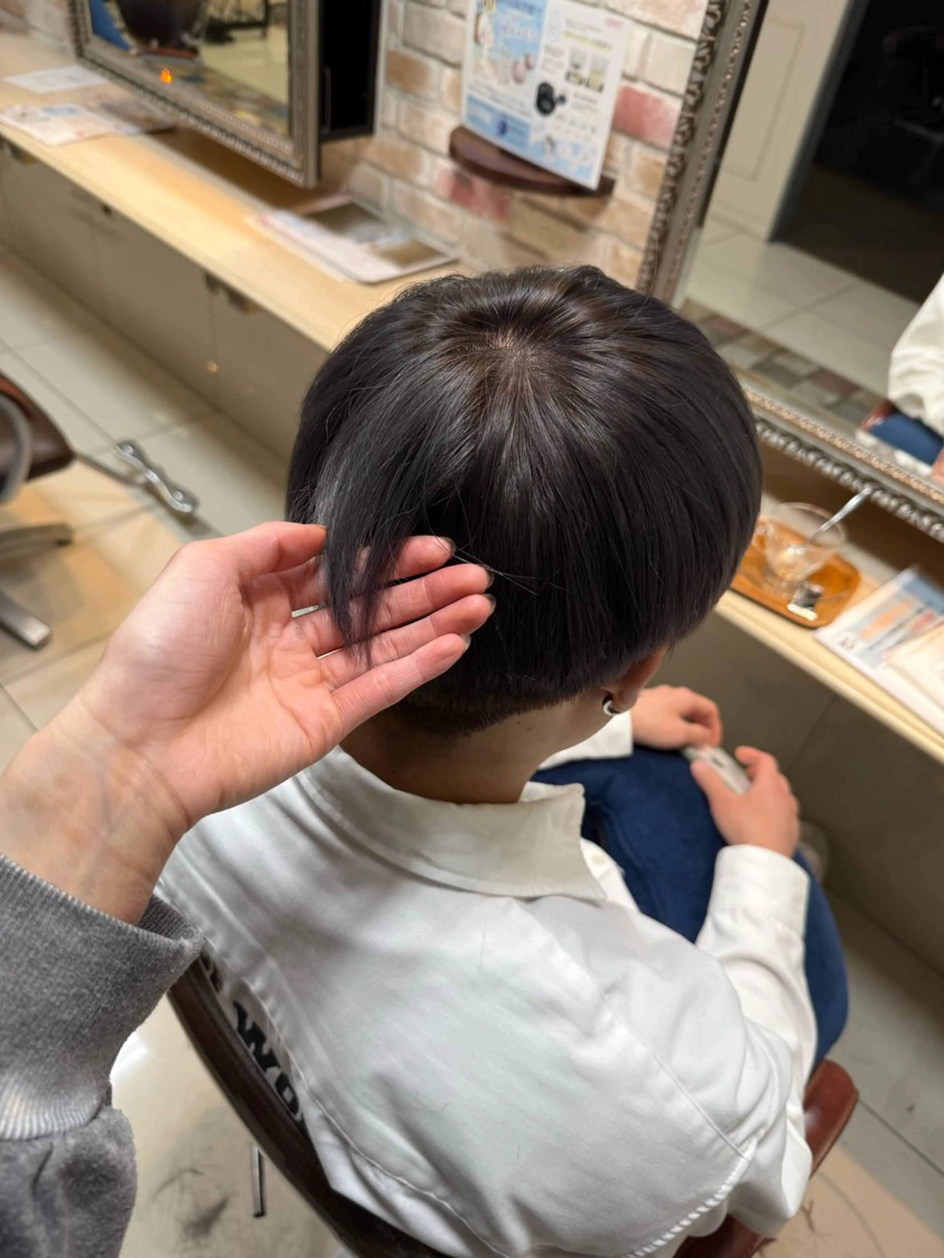 カラー メンズ ヘアークリアー獨協大学前店所属・hana 🌷´-のヘアスタイル