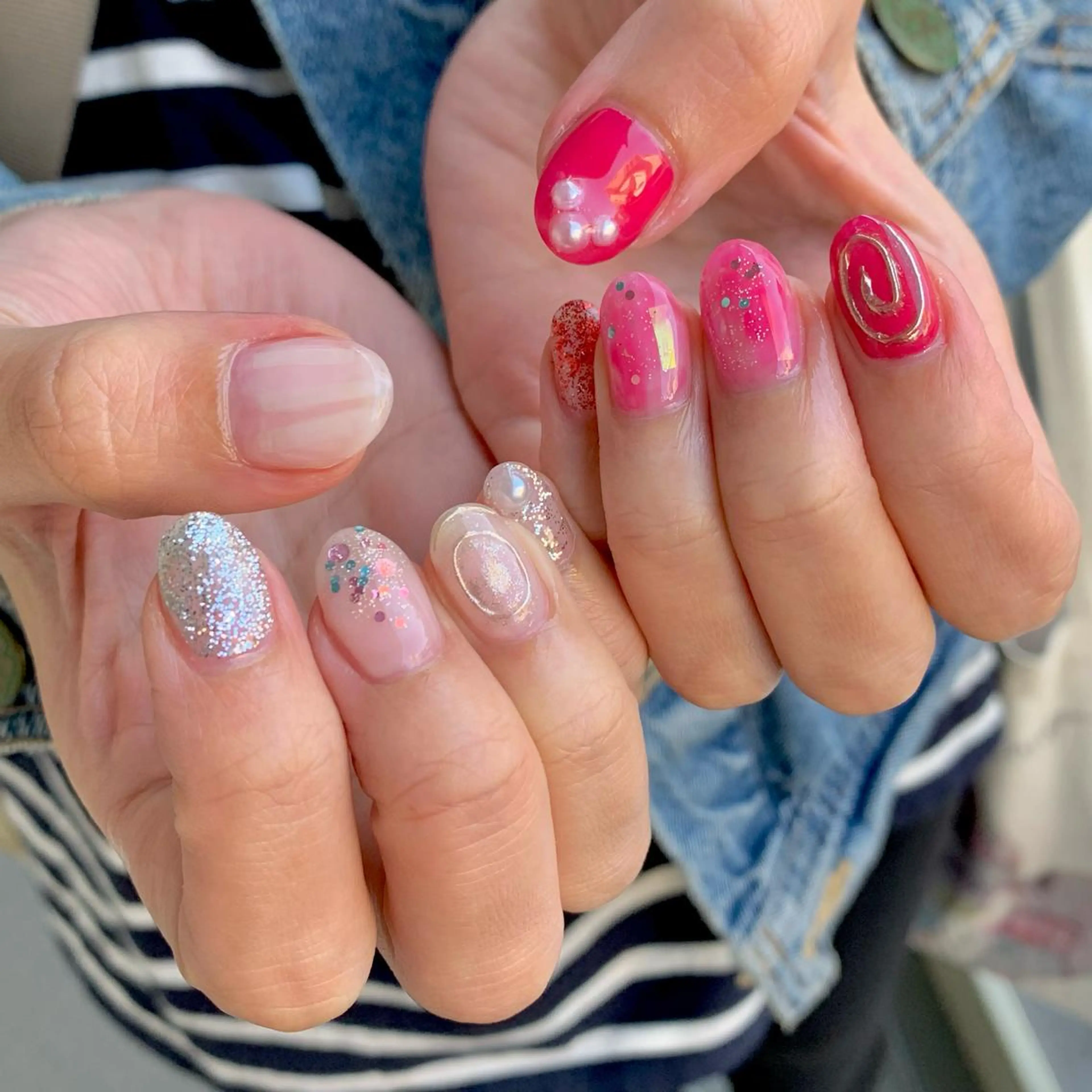 ネイル ハンドネイル フットネイル Nailsalon Fave/Rinaのネイルデザイン