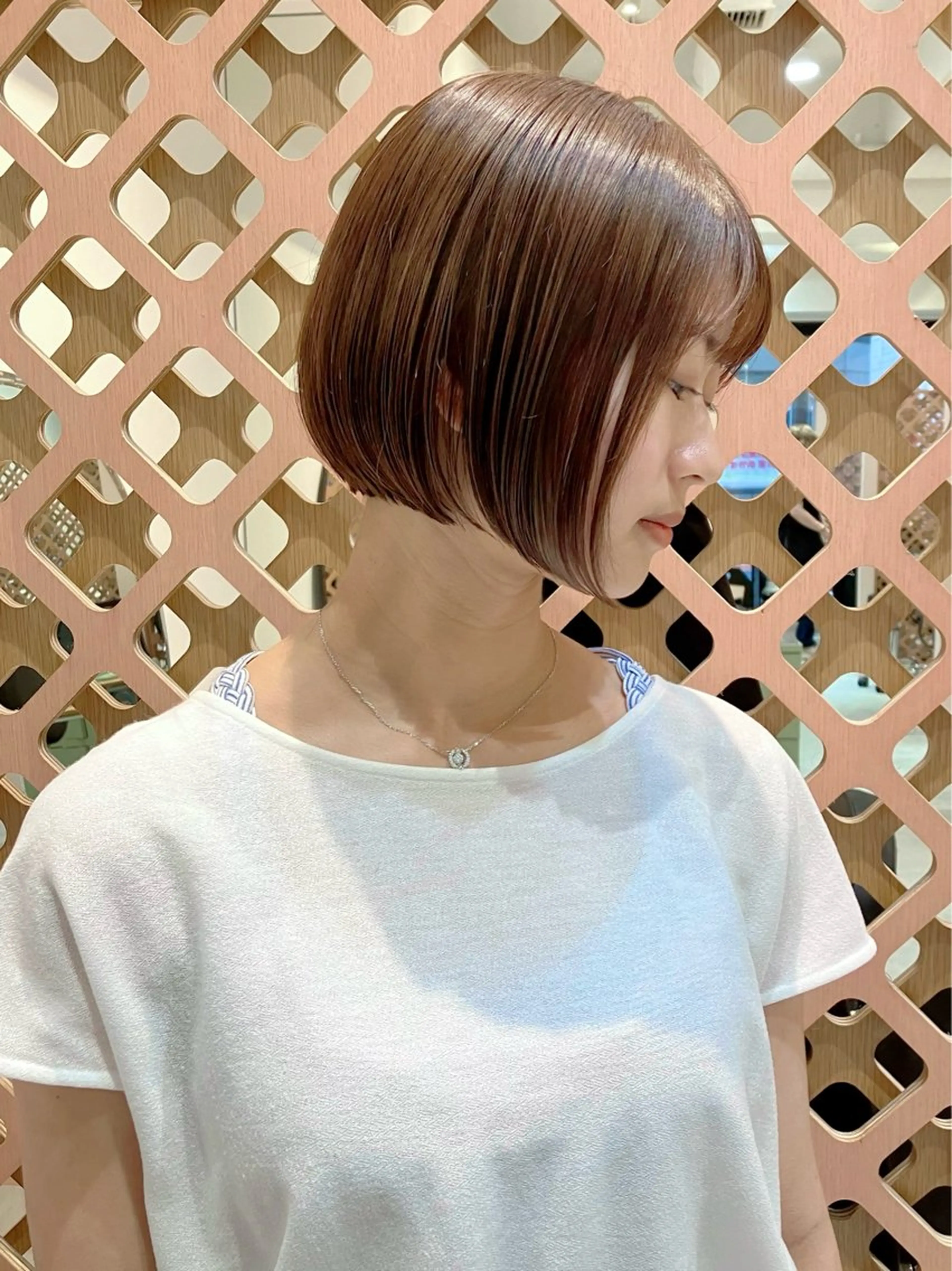 ショート カラー ショートボブ ボブ ショートヘア カット ヘアカラー 川間 将彦のヘアスタイル