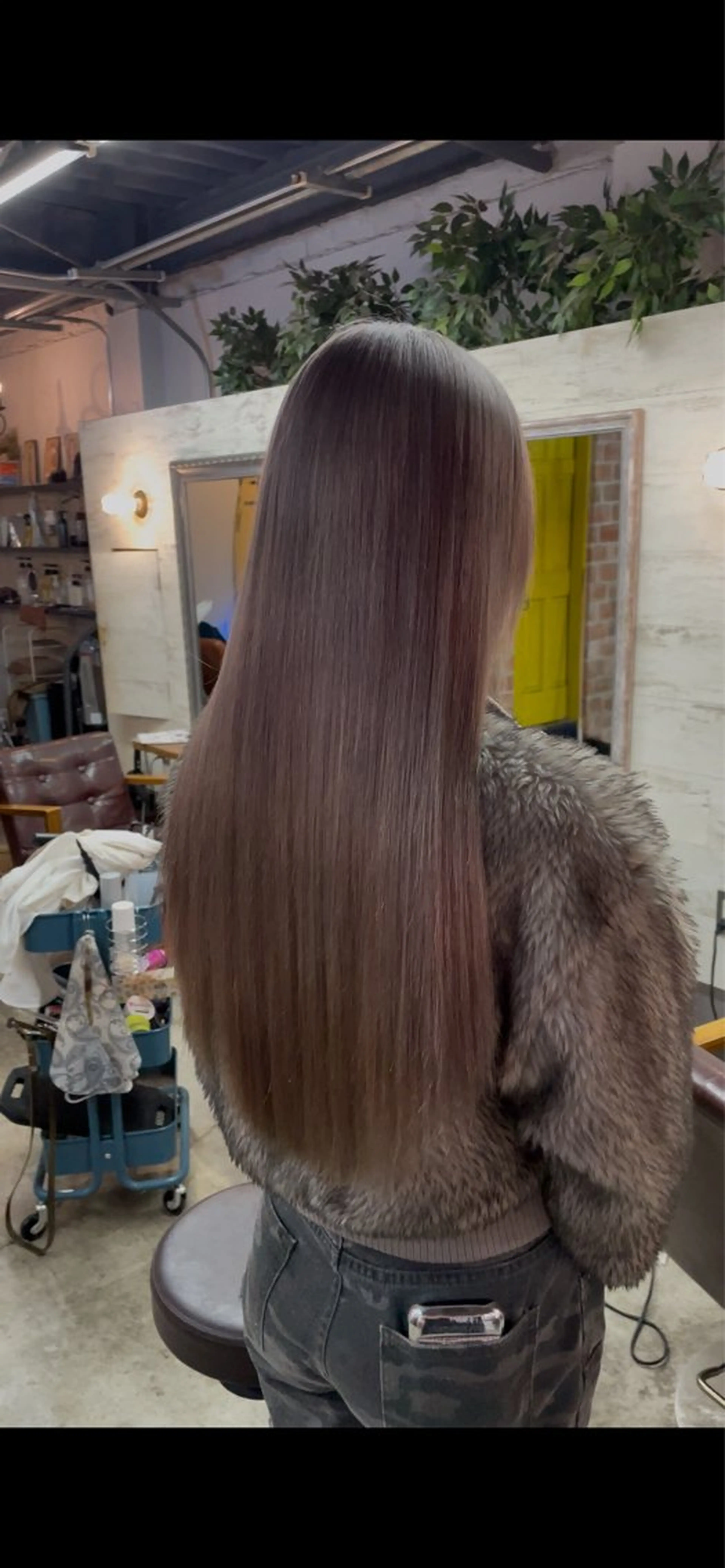 カラー ベージュカラー beach所属・岩佐 怜のヘアスタイル