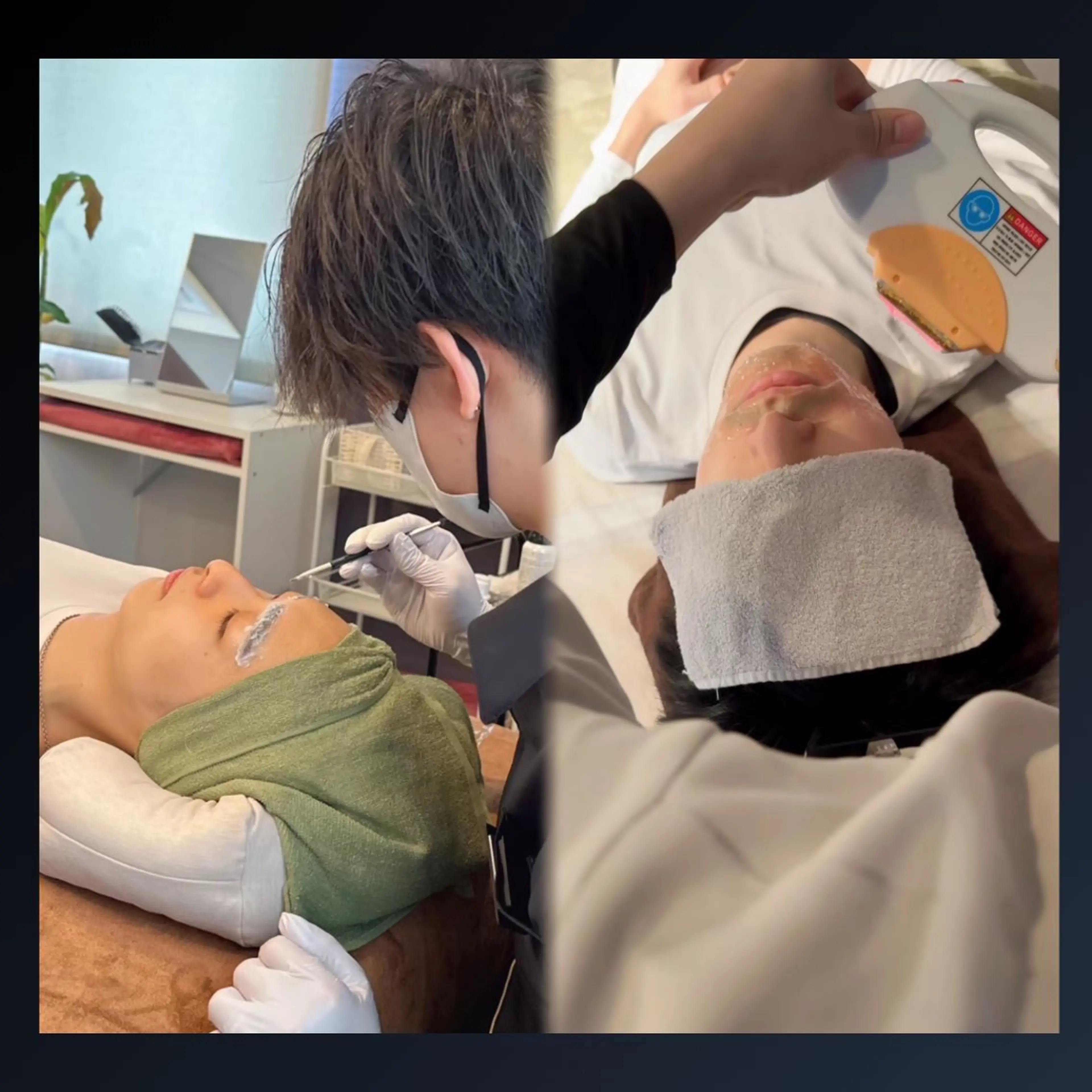 メンズ アイブロウ 眉毛ワックス脱毛 Grast所属・脱毛＆眉毛サロン メンズ専用Grastのエステ・リラクイメージ