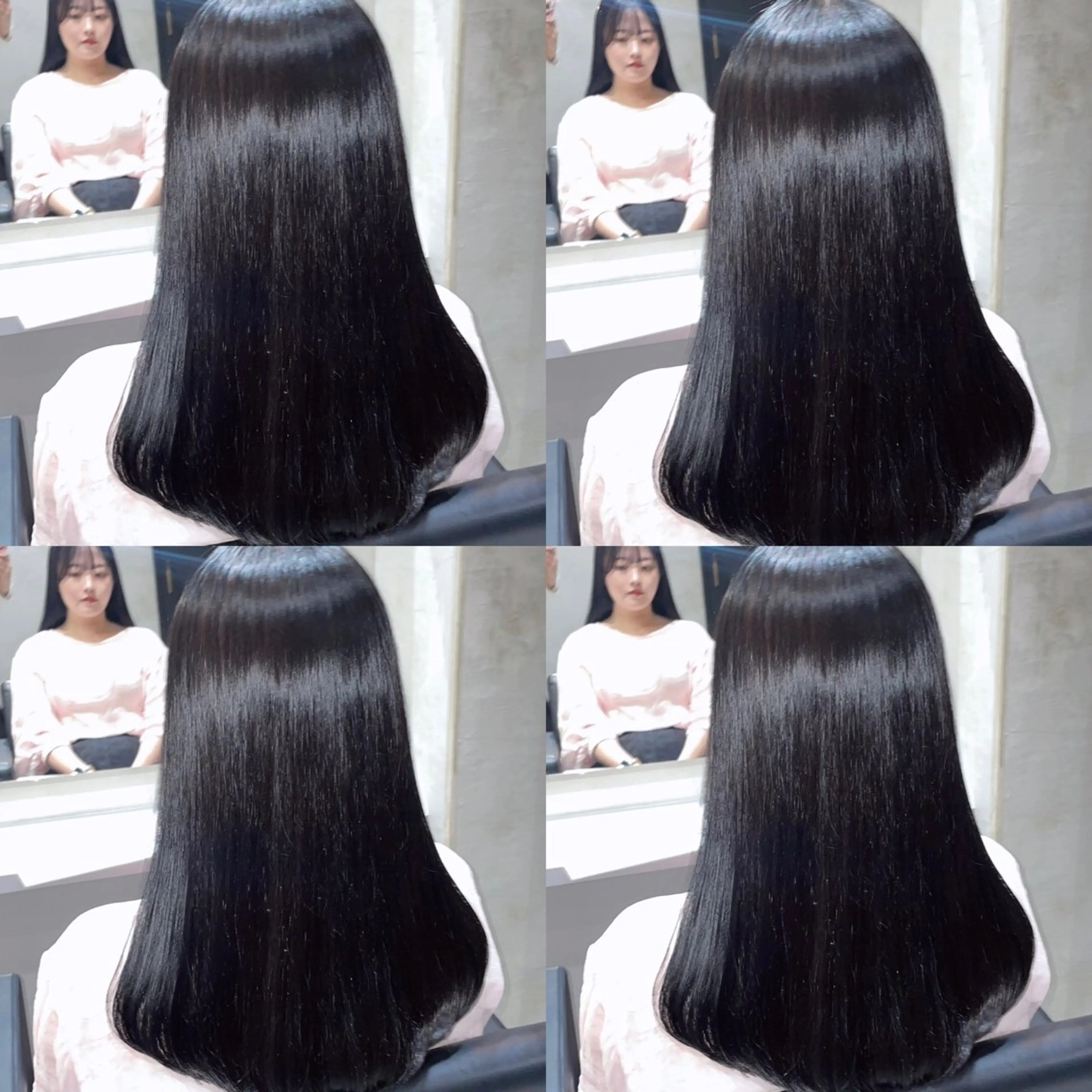 セミロング カラー パーマ カット ヘアカラー 縮毛矯正 Minami. 🩵 再現性特化ヘアのヘアスタイル