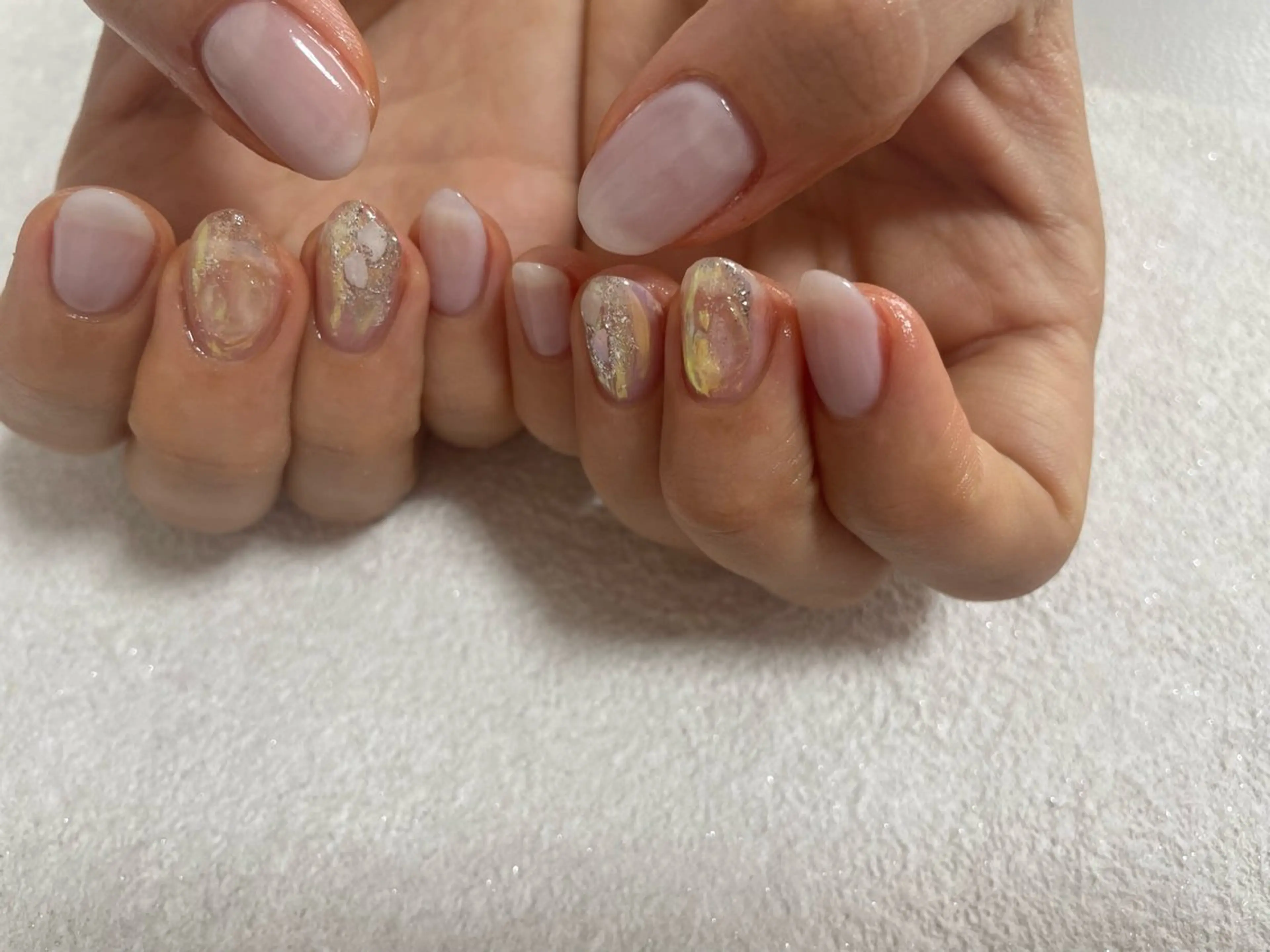 ネイル ジェルネイル メンズネイル パラジェル 春ネイル ワンホンネイル kiki nail たまプラーザのネイルデザイン