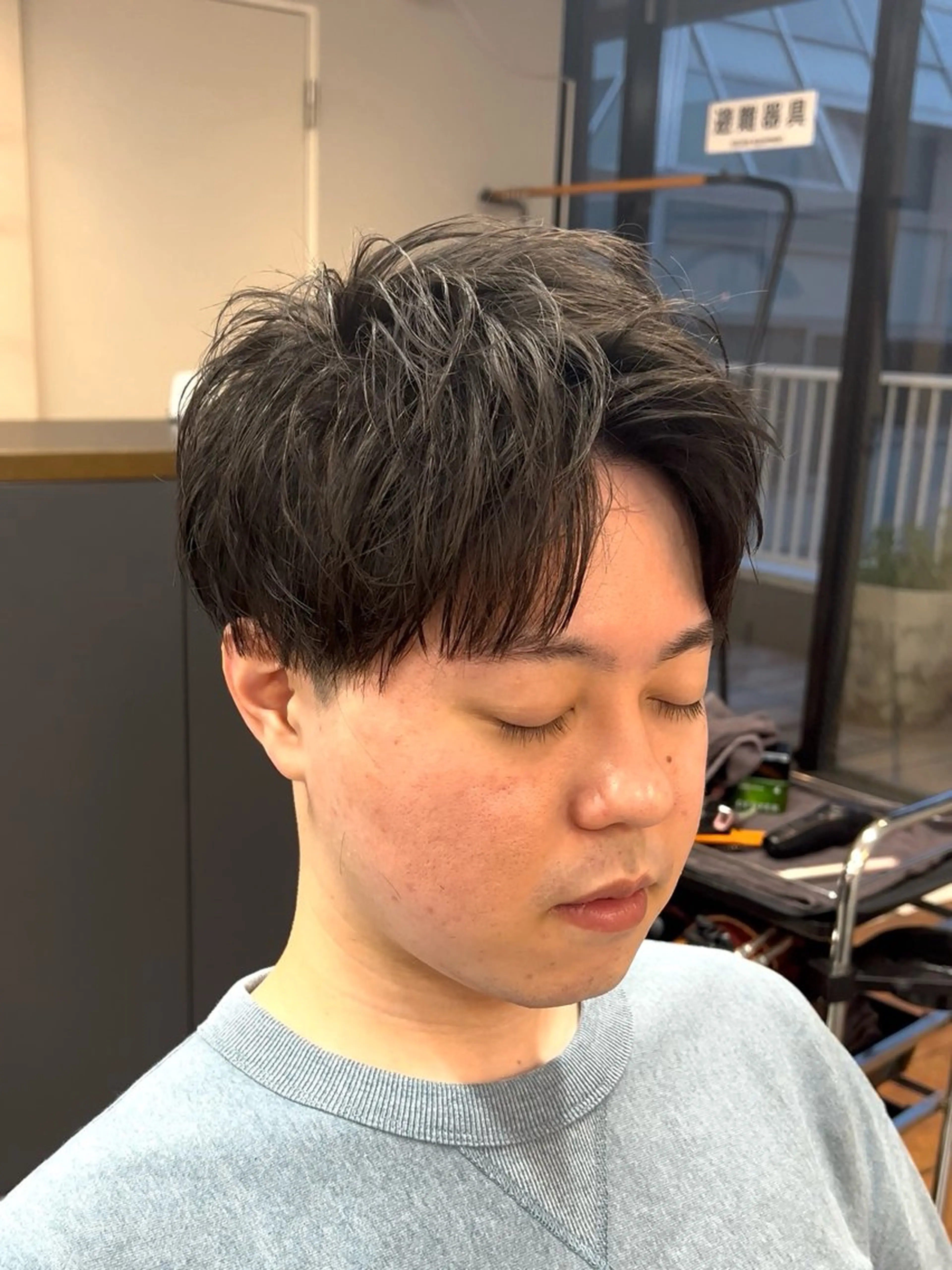 メンズ 伊藤 陸のヘアスタイル