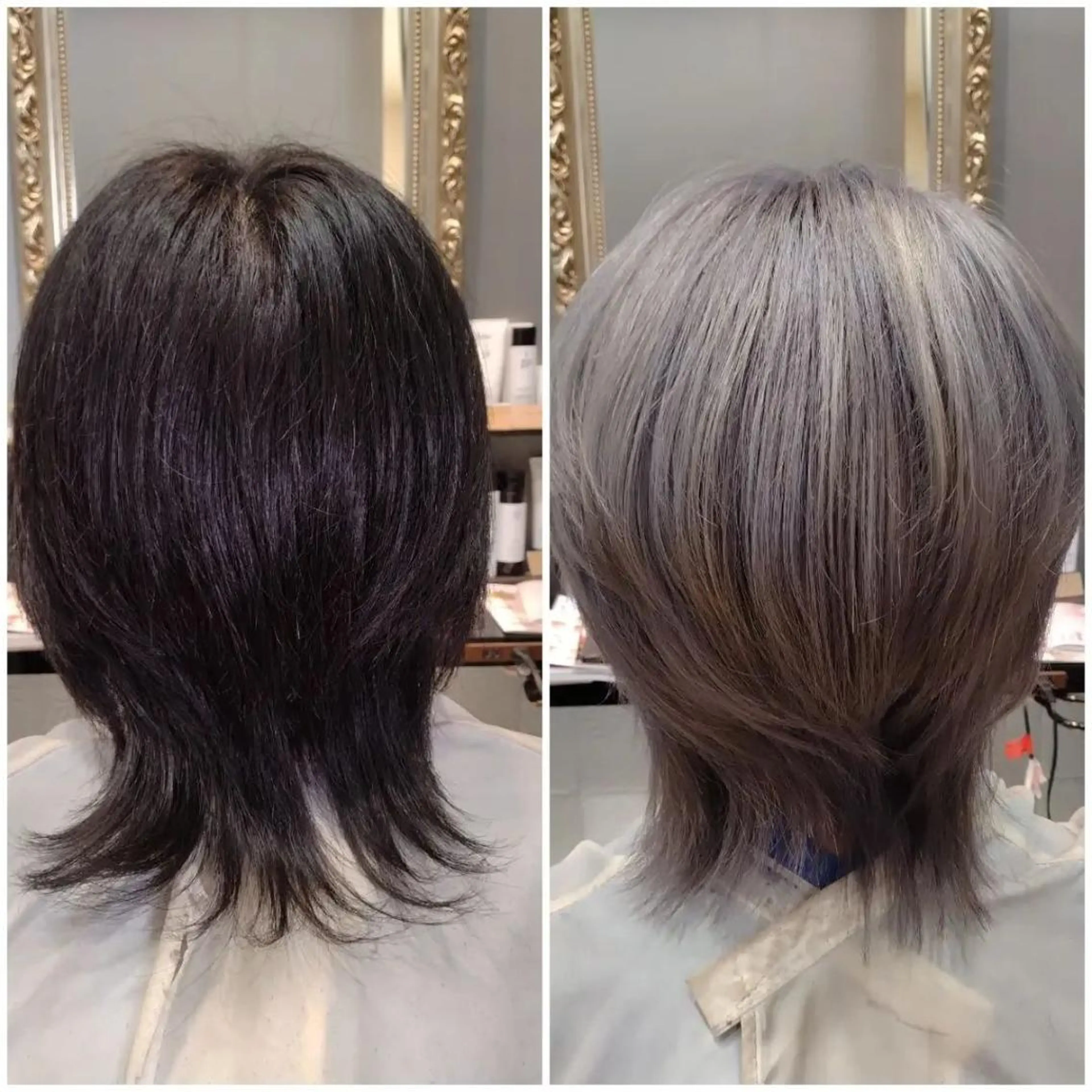 ショート カラー パーマ メンズ キッズ マツエク・マツパ 子どものヘアアレンジ メンズバレイヤージュ バレイヤージュ グラデーションカラー レイヤーカット sara 荒井店のヘアスタイル