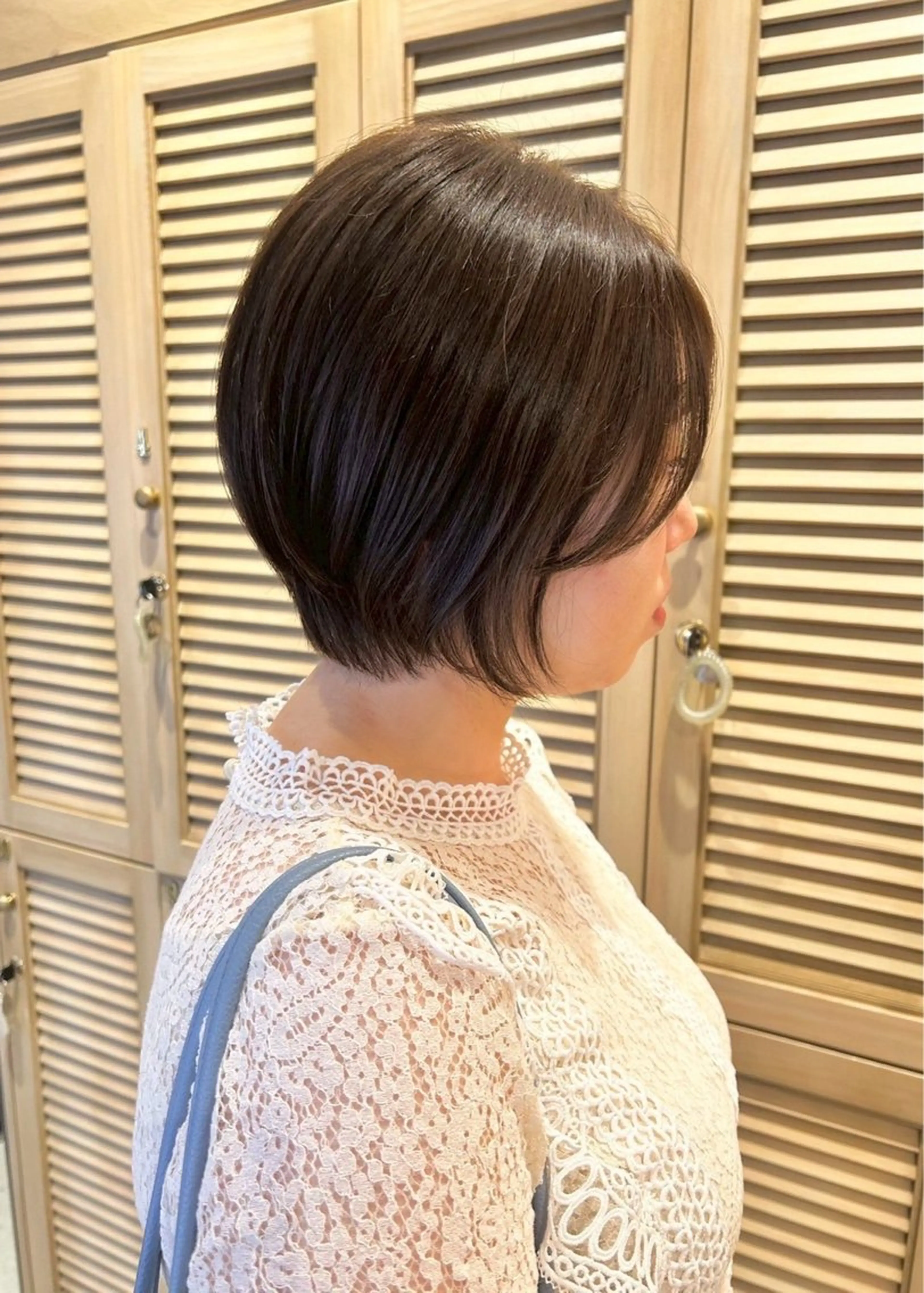 ショート カラー ヘアアレンジ サナ / elto四条烏丸のヘアスタイル