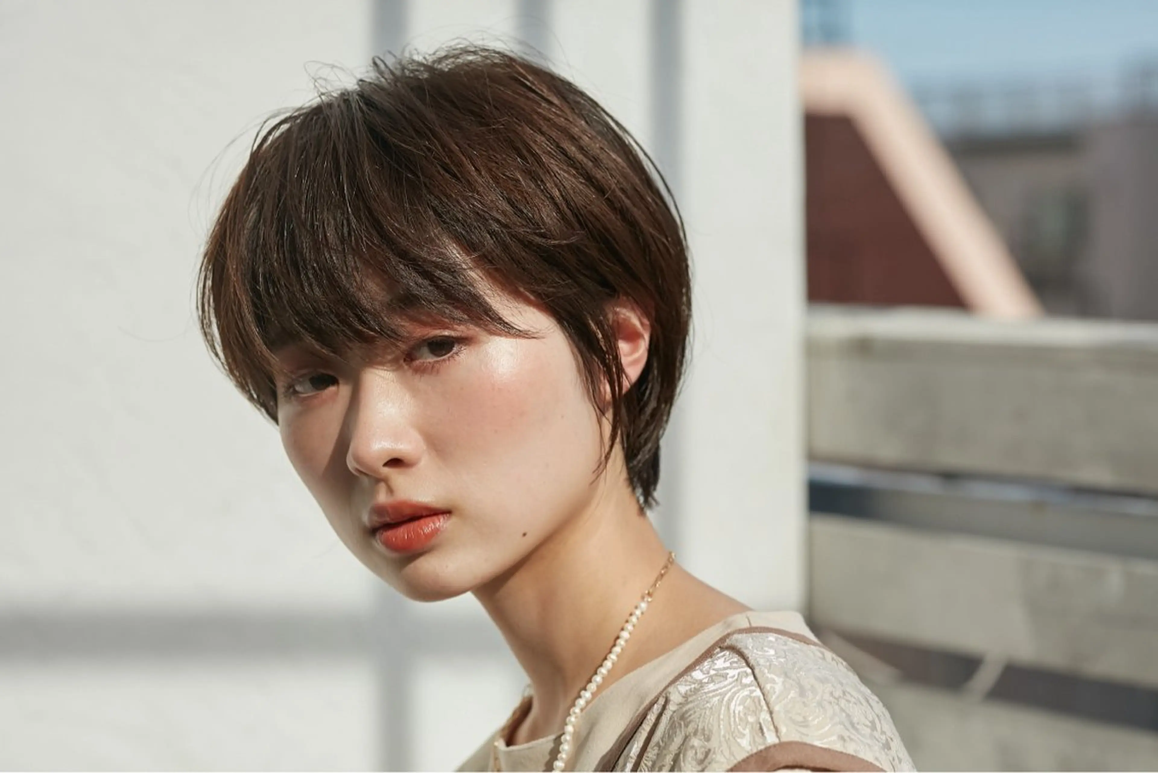ショート カラー ショート ボブ✂︎ 髙梨  遥のヘアスタイル