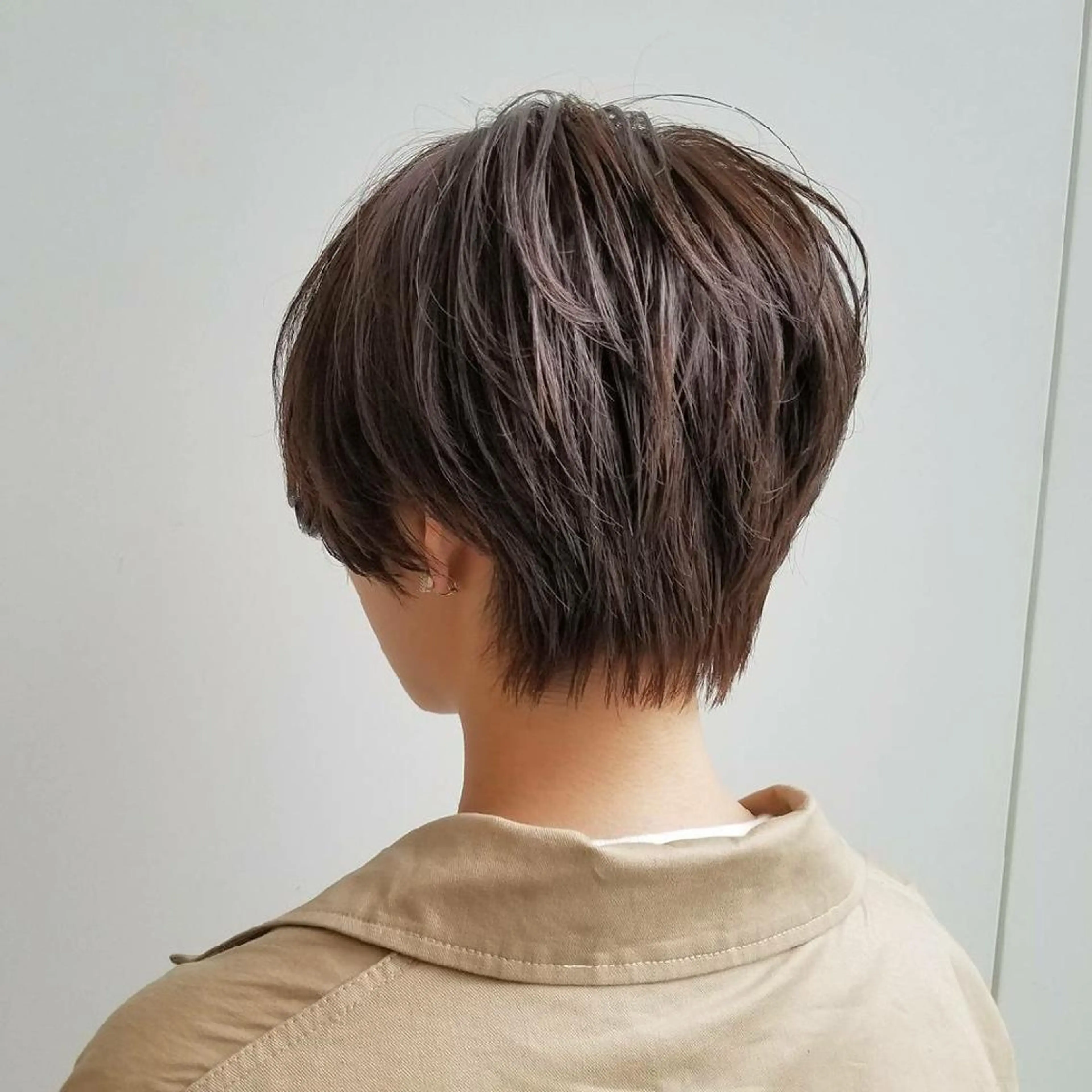 ショート カラー ヘアアレンジ パーマ ネイル マツエク・マツパ ショートヘア ショートネイル iplus まつげ、眉毛、耳つぼのマツエク・マツパデザイン