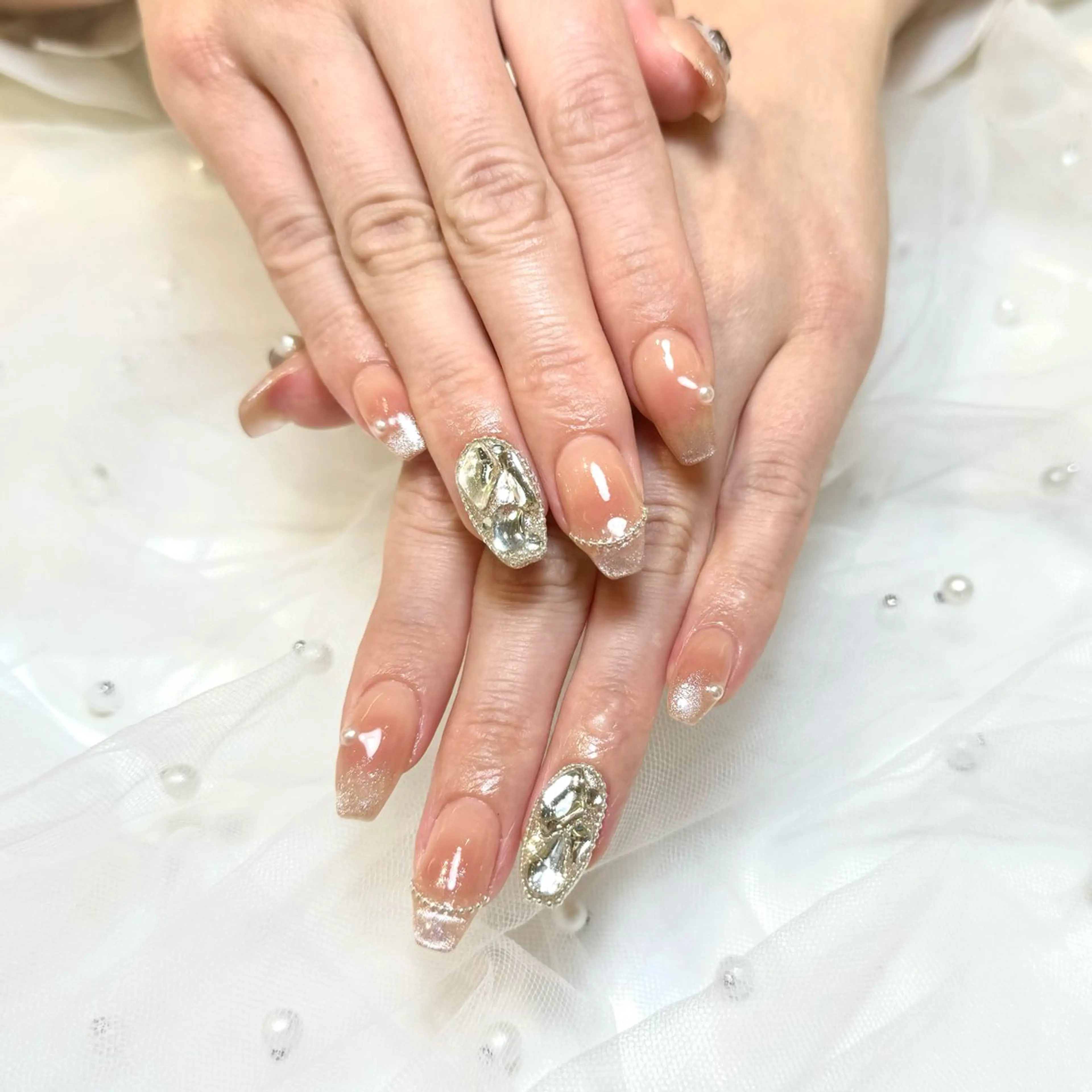 ネイル ハンドネイル EmaNail＋KIHAKUYA東大阪長瀬店所属・EmaNail YUIのネイルデザイン