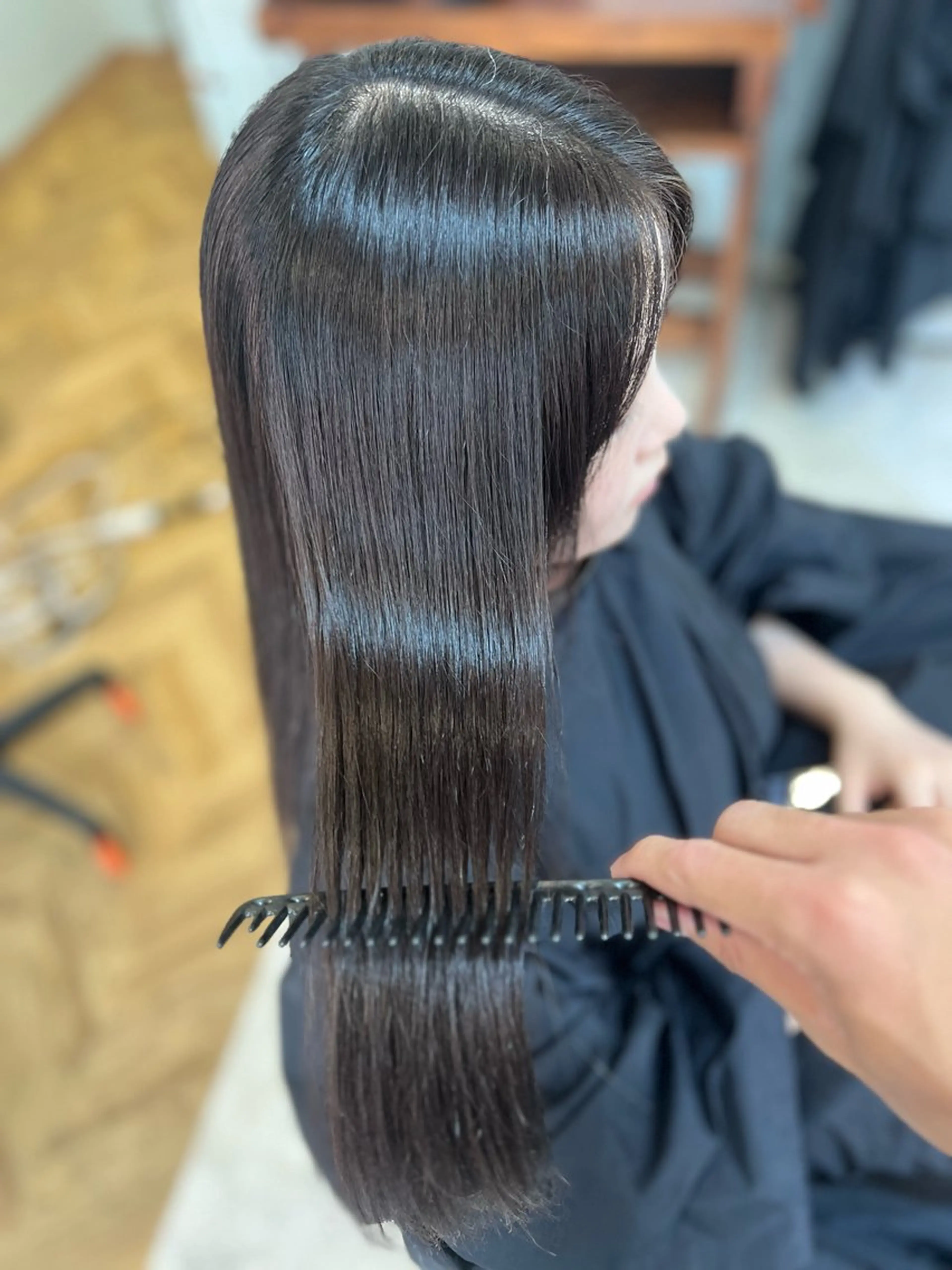 ミディアム 【清瀬】パサツキ 広がり改善川合剛史のヘアスタイル