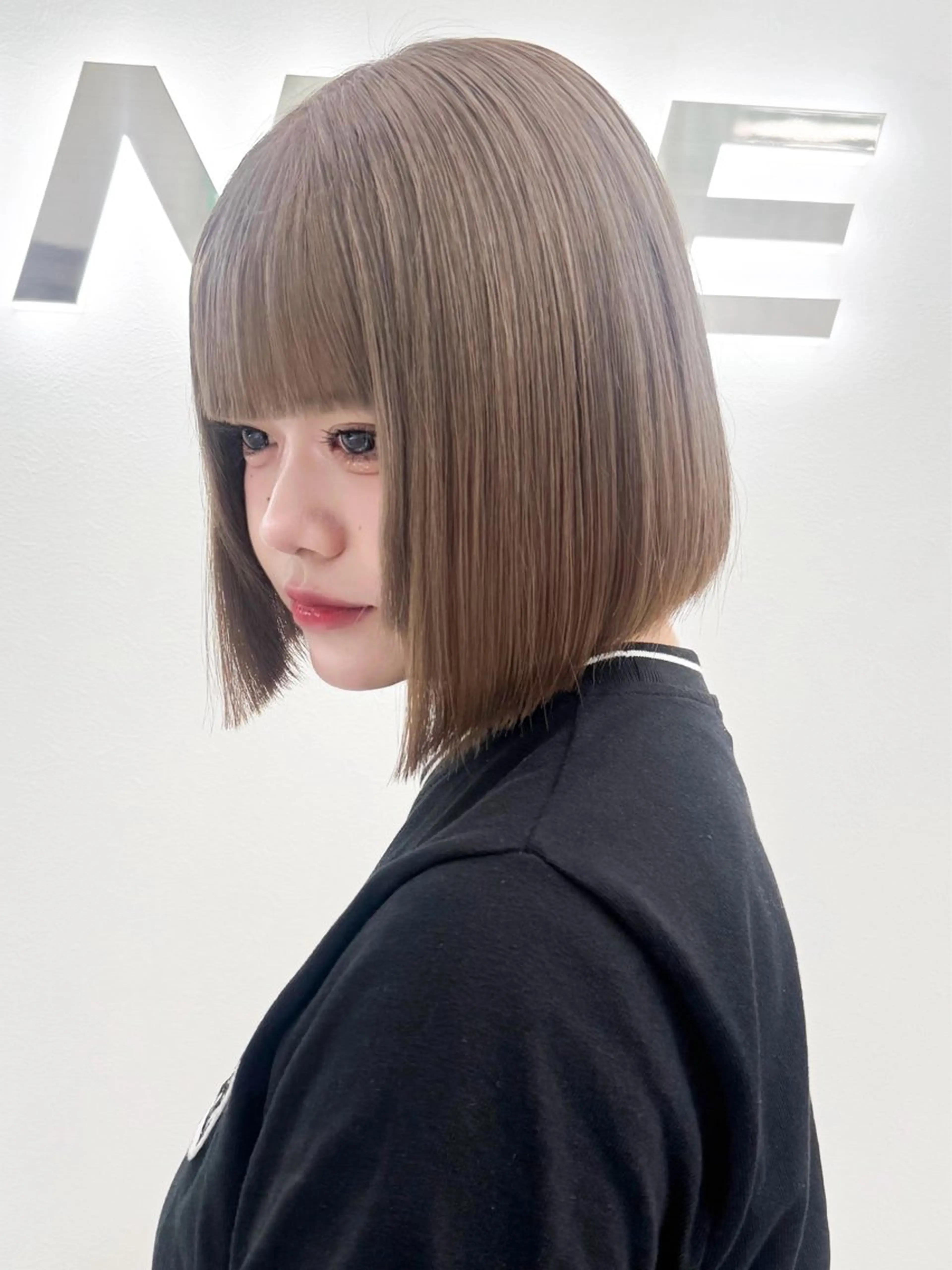 ショート カラー ヘアアレンジ カット トリートメント ヘアセット 🤍盛れるボブ/ 縮毛矯正🪽ひかりのヘアスタイル
