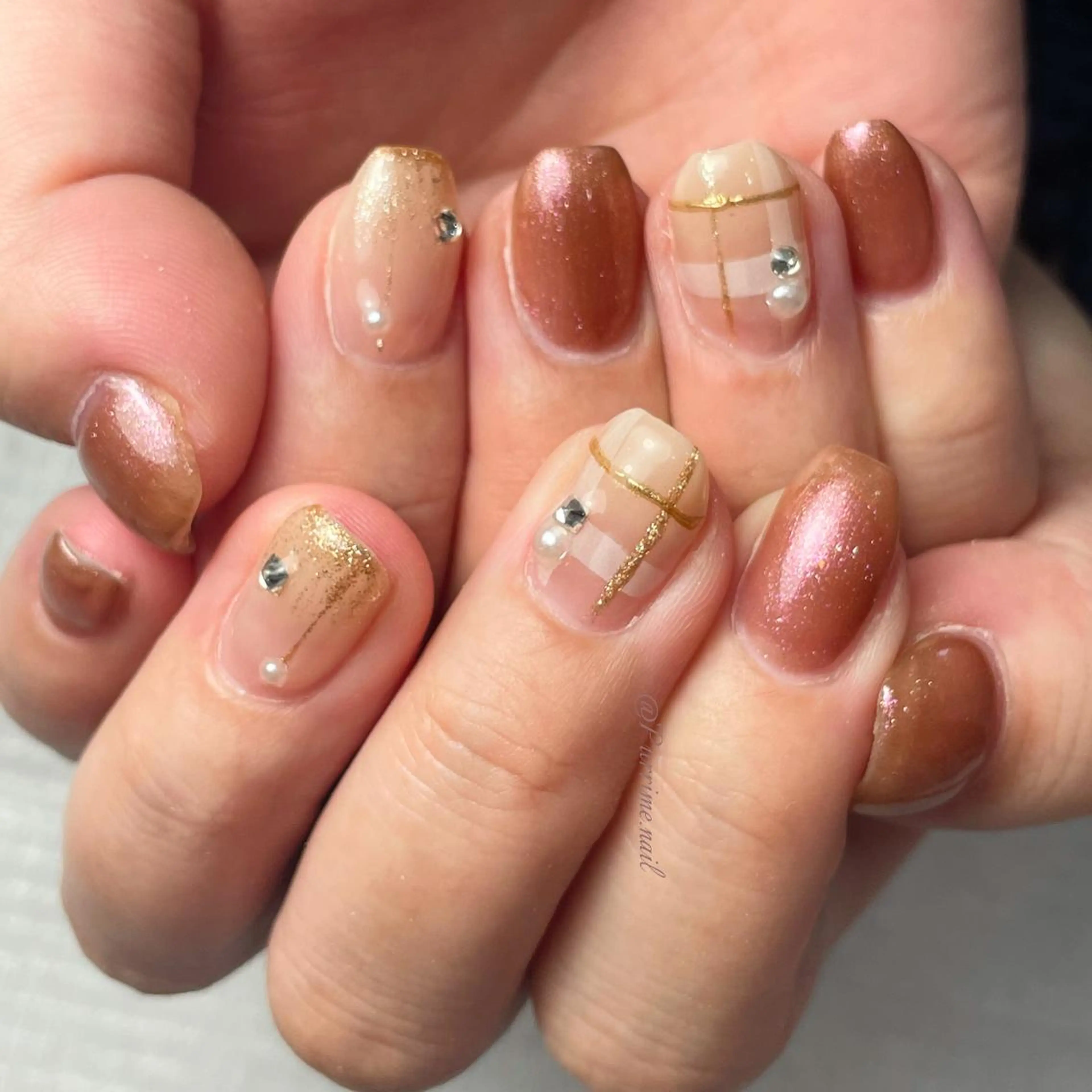ネイル ハンドネイル Purrime Nail高円寺のネイルデザイン