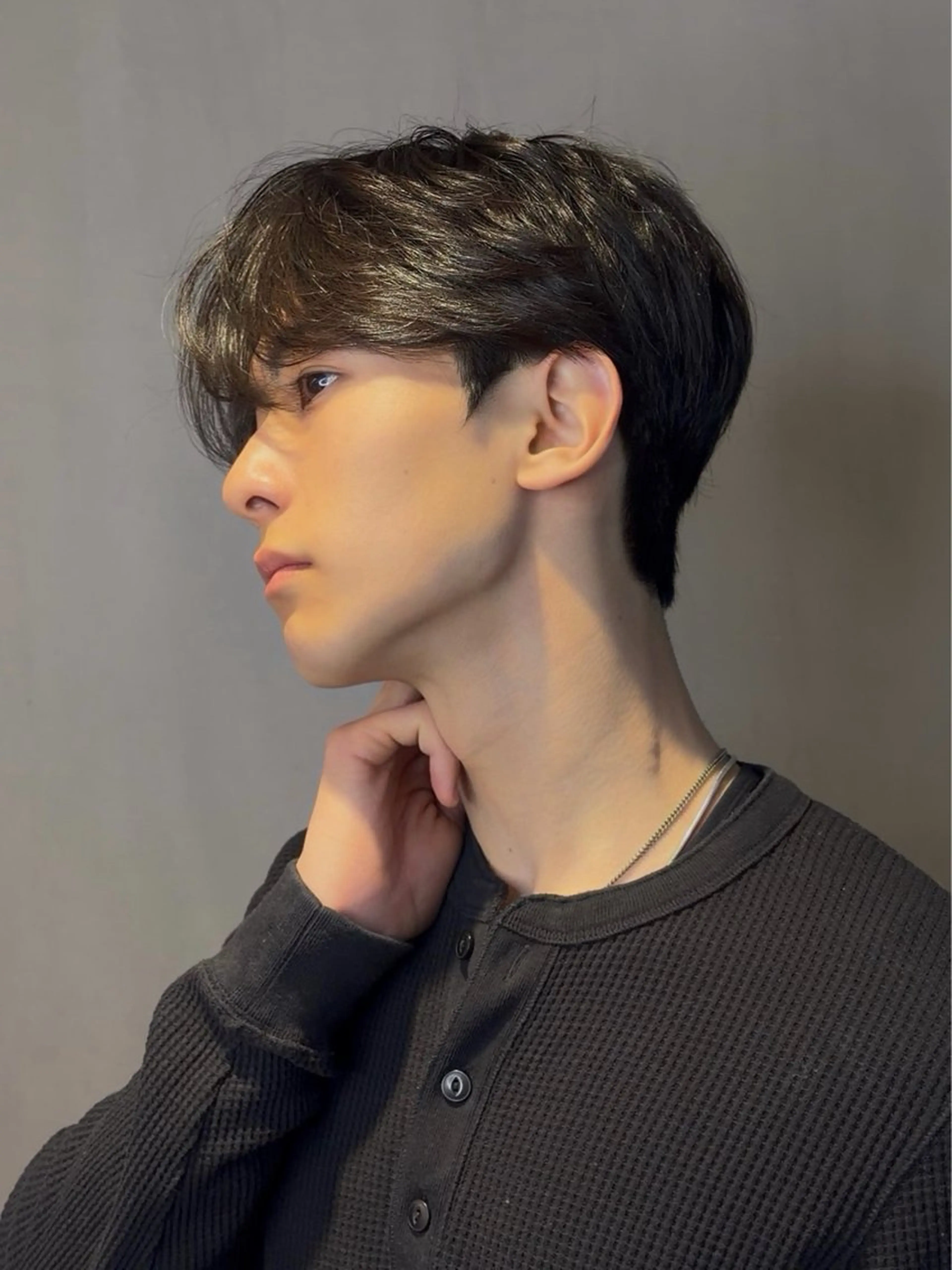 メンズ カット パーマ トリートメント 似合わせ/韓国 ☁️🫧森ハリス誠一のヘアスタイル
