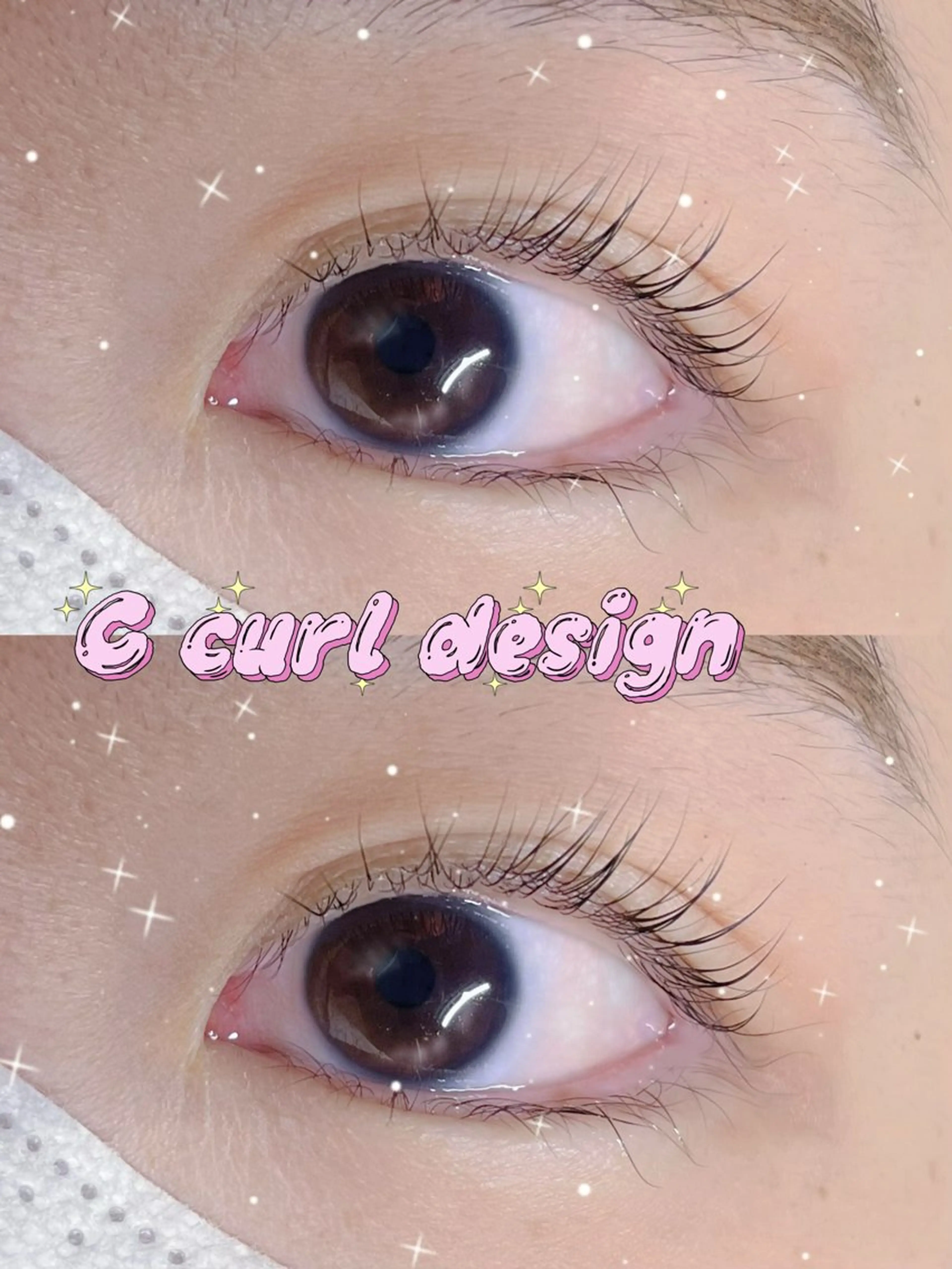 マツエク・マツパ Misaki cのマツエク・マツパデザイン