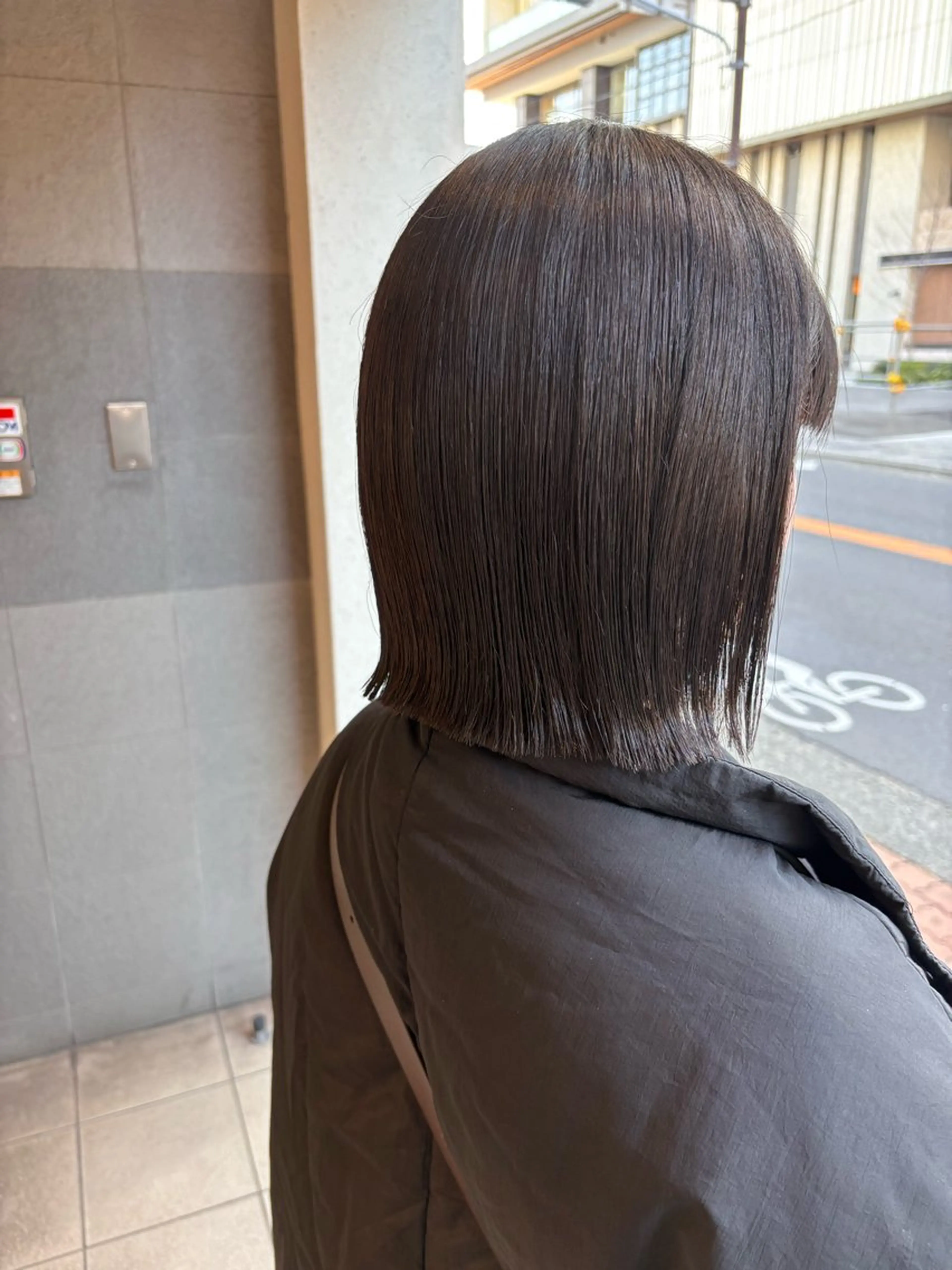 ショート カラー 朝楽スタイル🌼 千晶のヘアスタイル