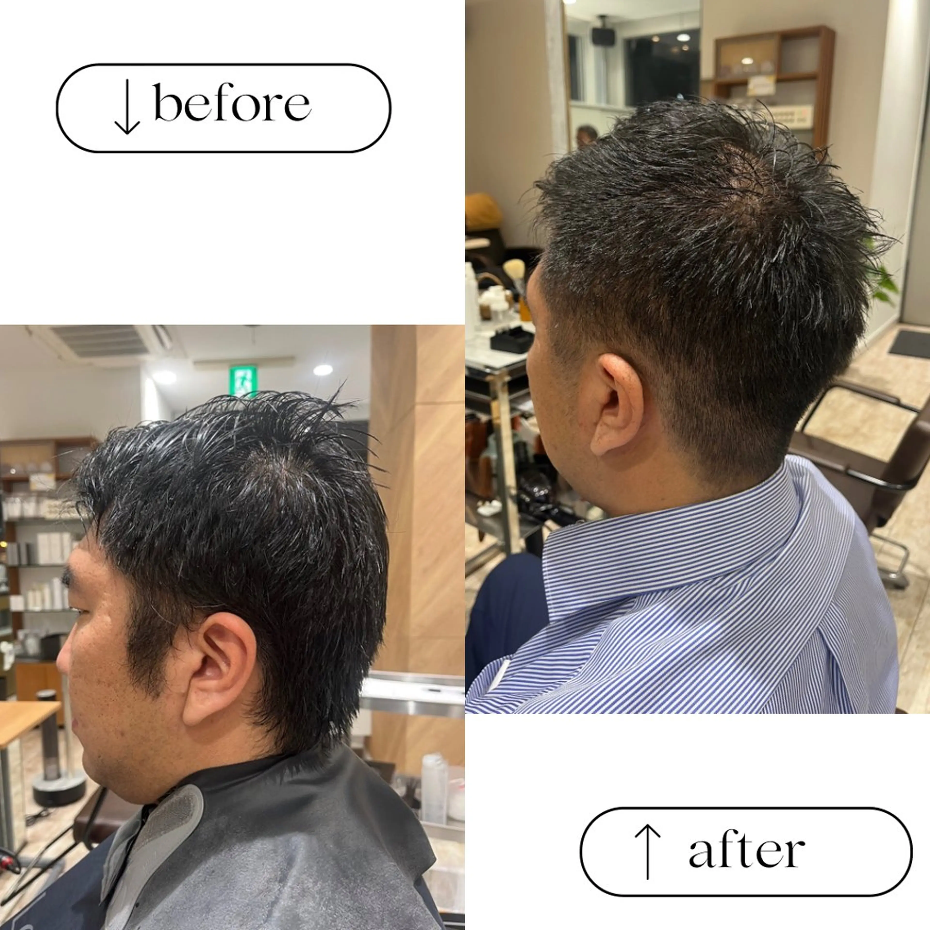 ショート メンズ Le clic ALPHA所属・小顔似合わせカット/ レイヤー/mai‪のヘアスタイル