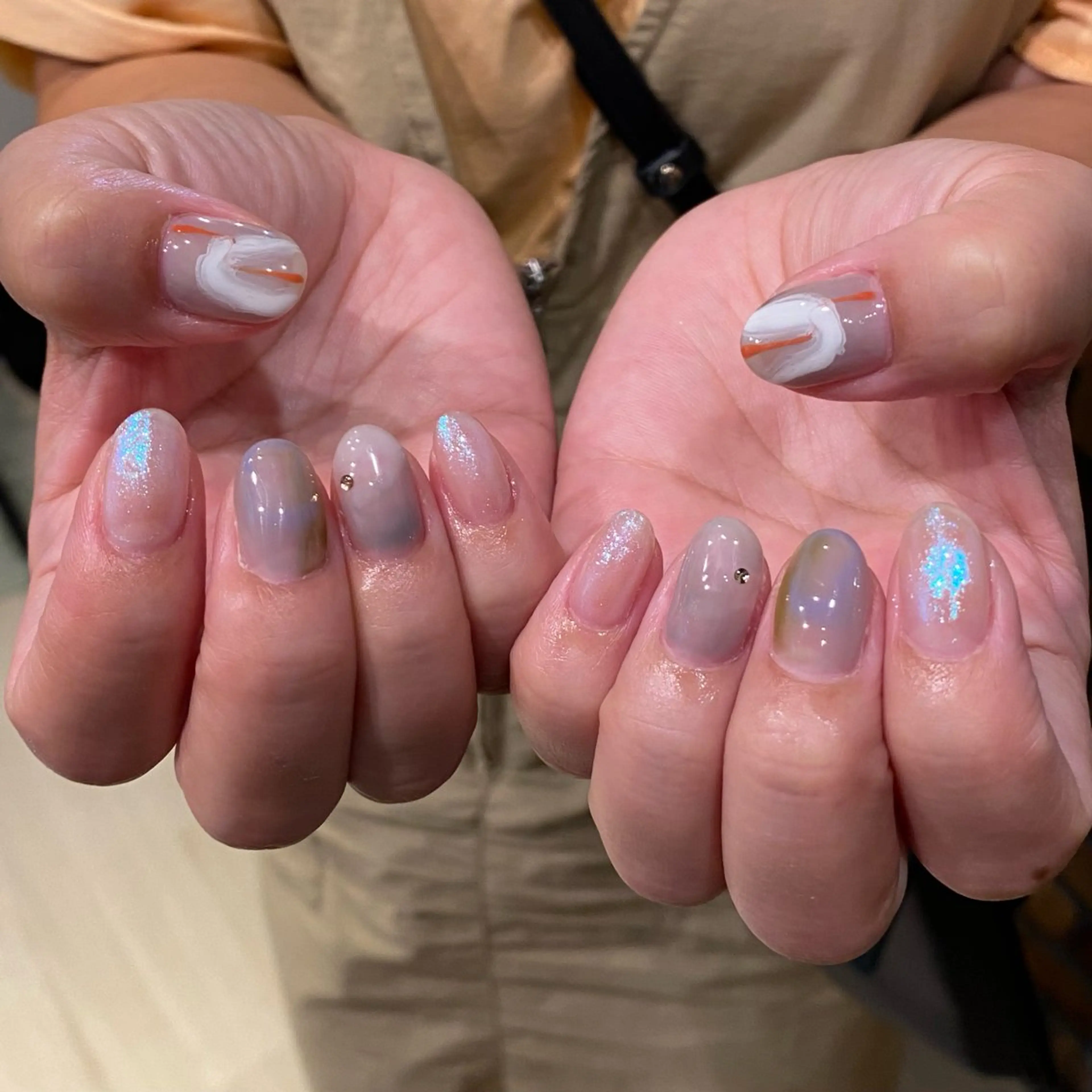 ネイル ハンドネイル ecrin エクラン maiのネイルデザイン