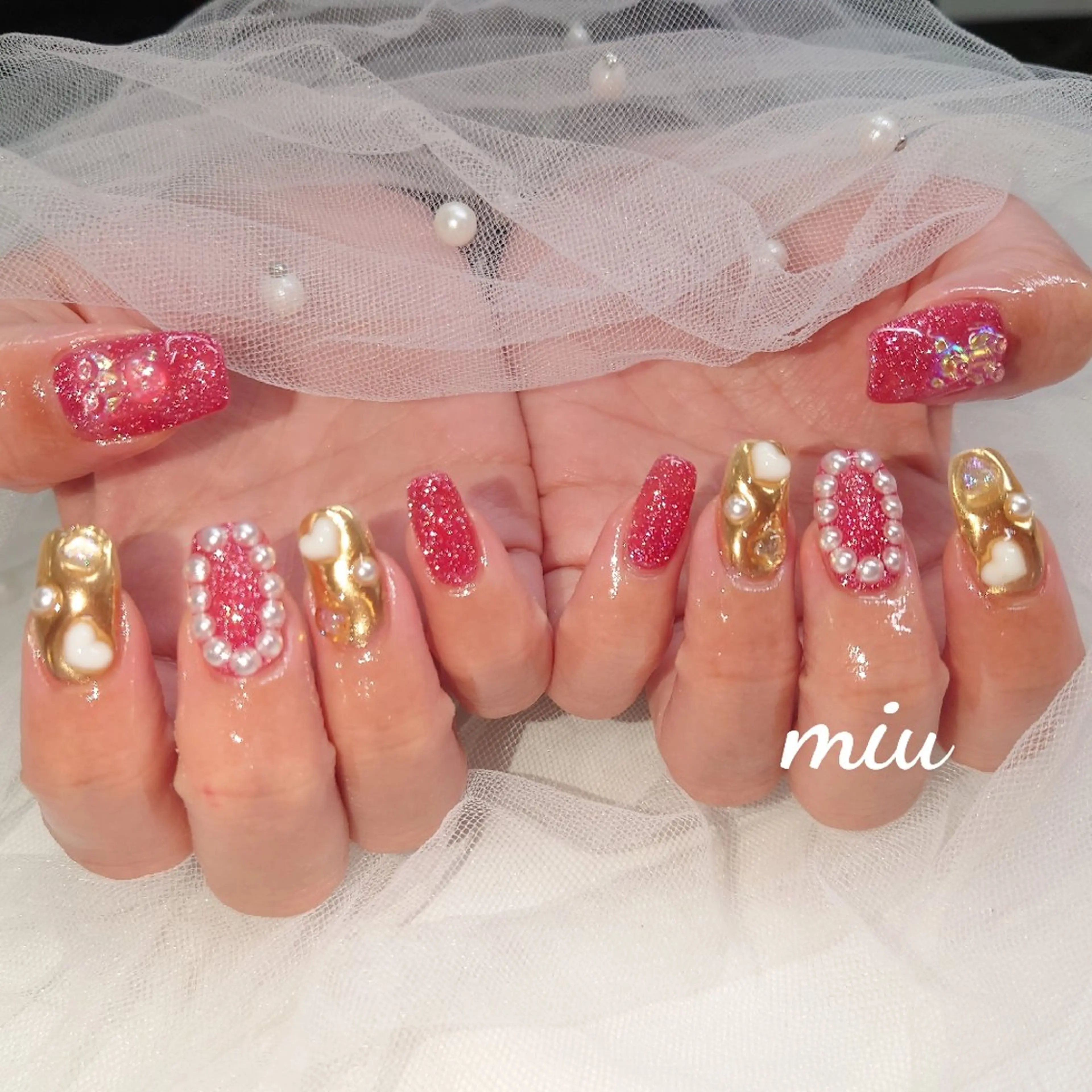 ネイル miu nail亀戸 Momokaのネイルデザイン