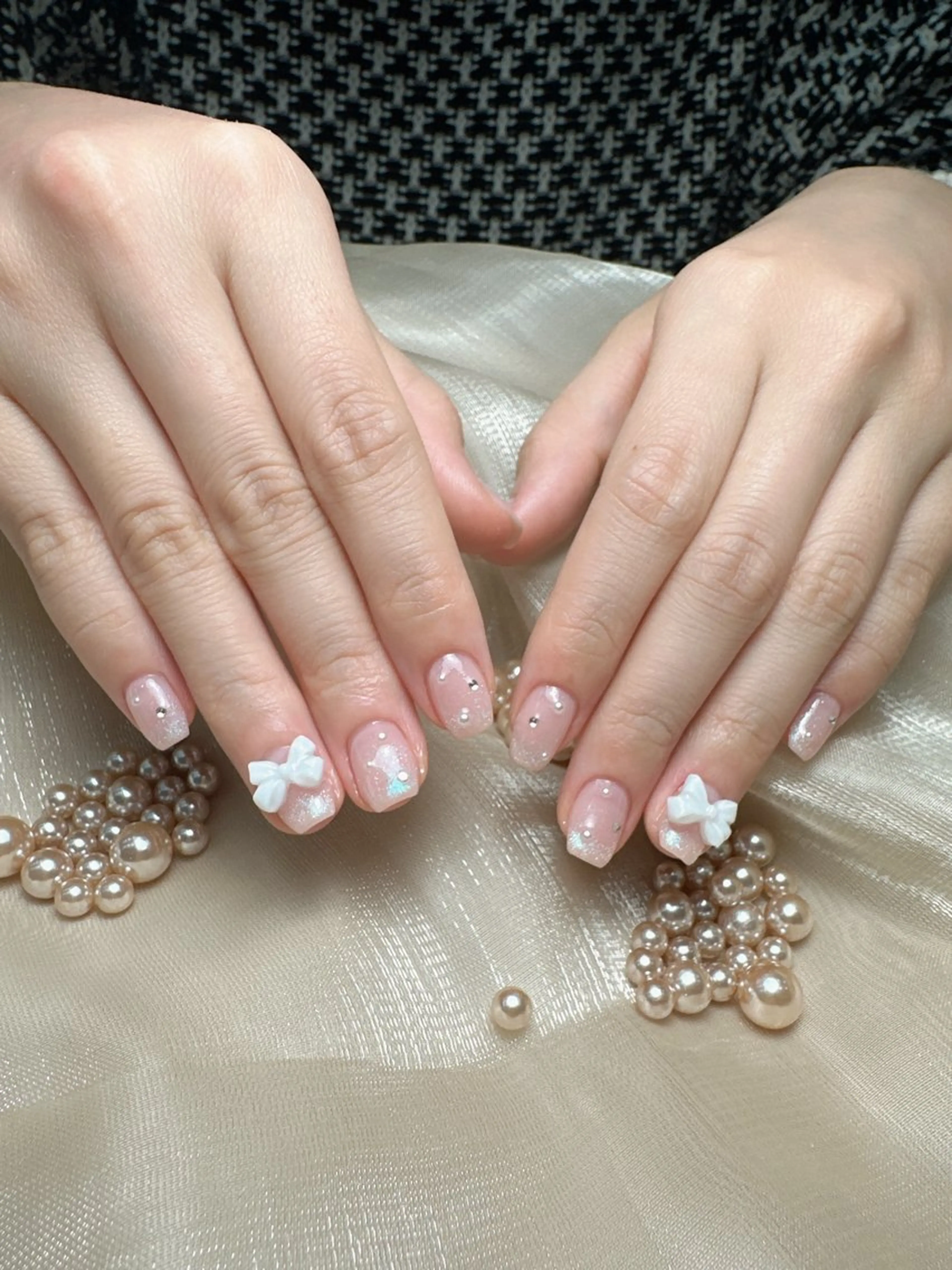 ネイル シンプルネイル ハンドネイル 🫧M. nailsのネイルデザイン