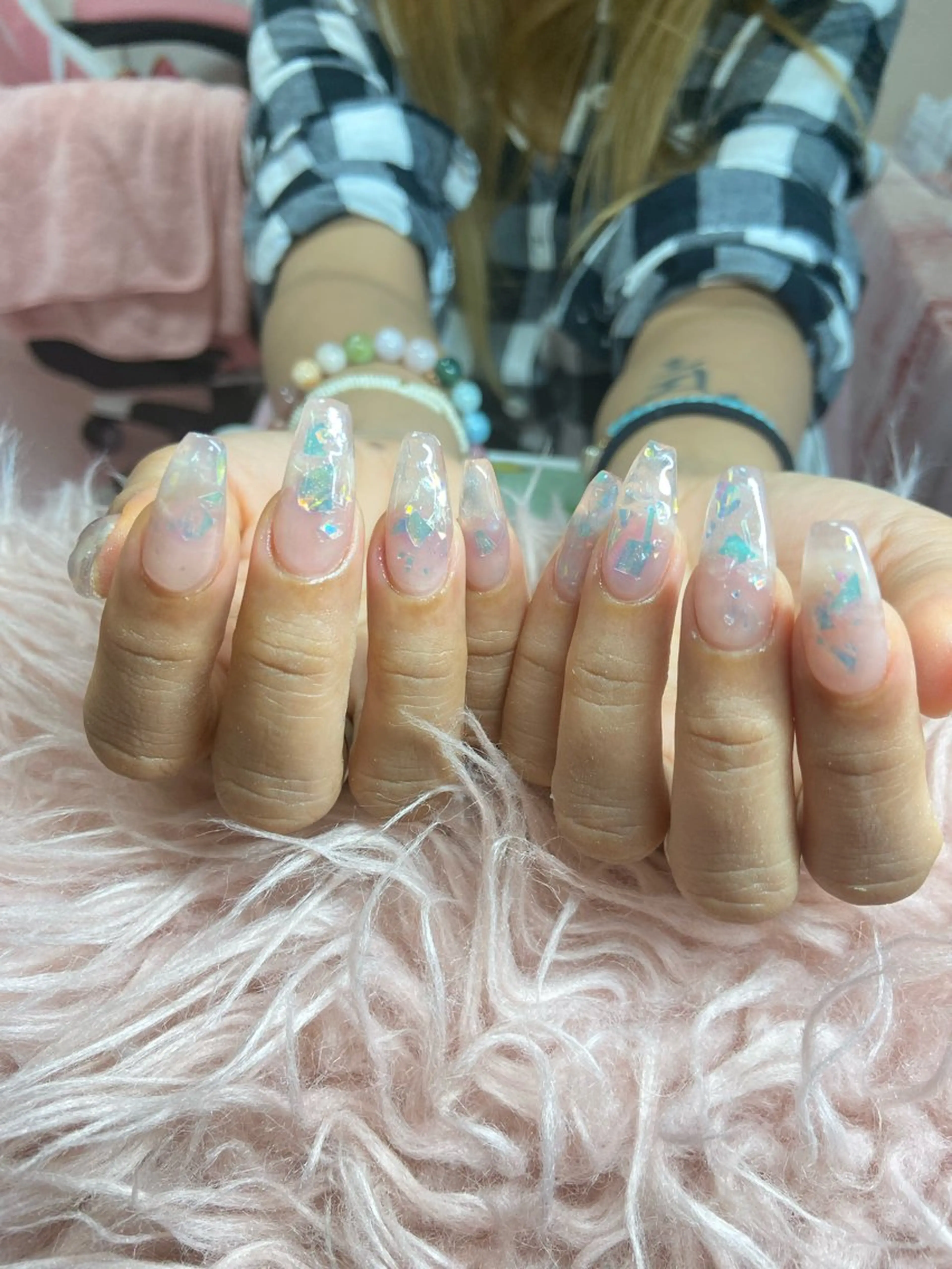 ネイル 長さ出し ジェルネイル HandSnail自宅サロン所属・HandSnail 座間自宅ネイルサロンのネイルデザイン