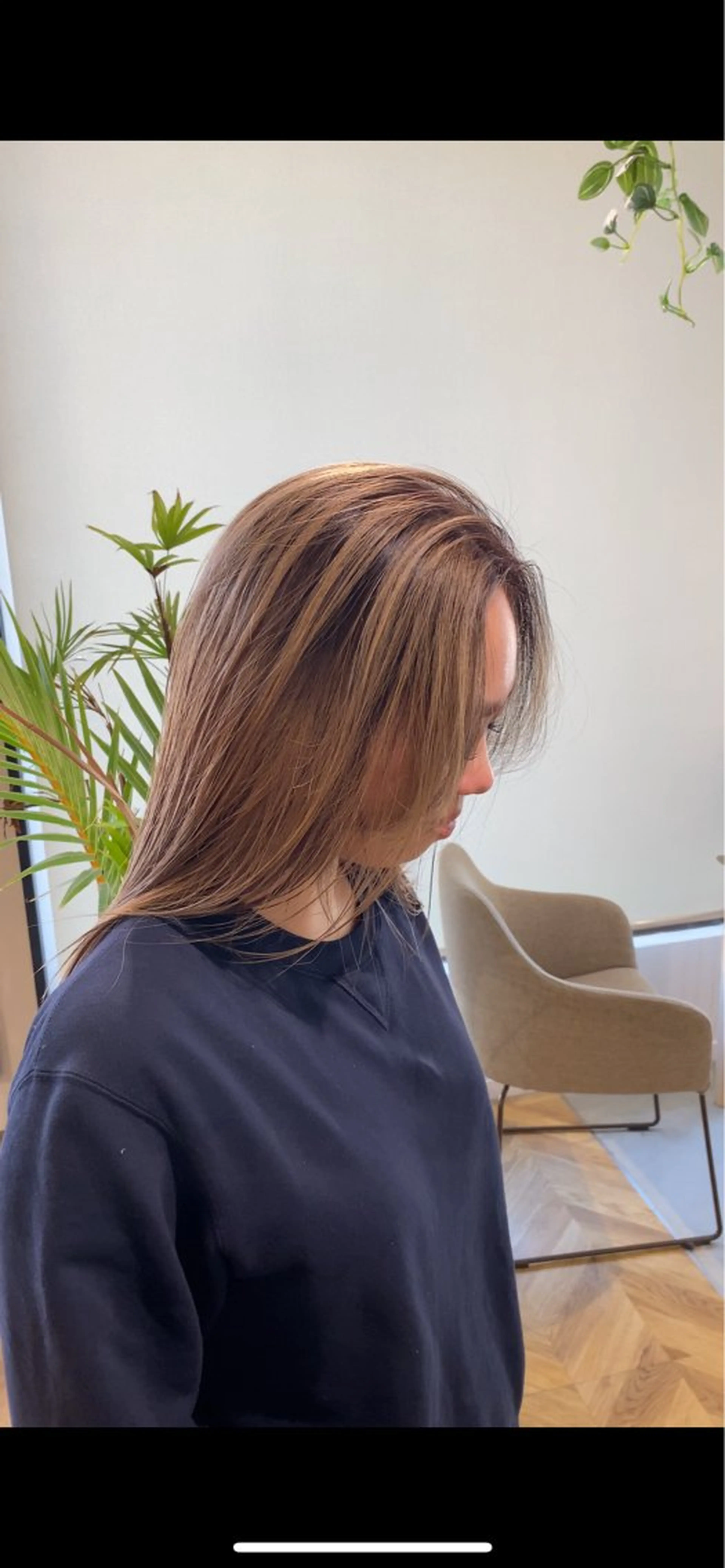 ミディアム カラー ヘアカラー yate'/ Wカラー/小出捷也のヘアスタイル