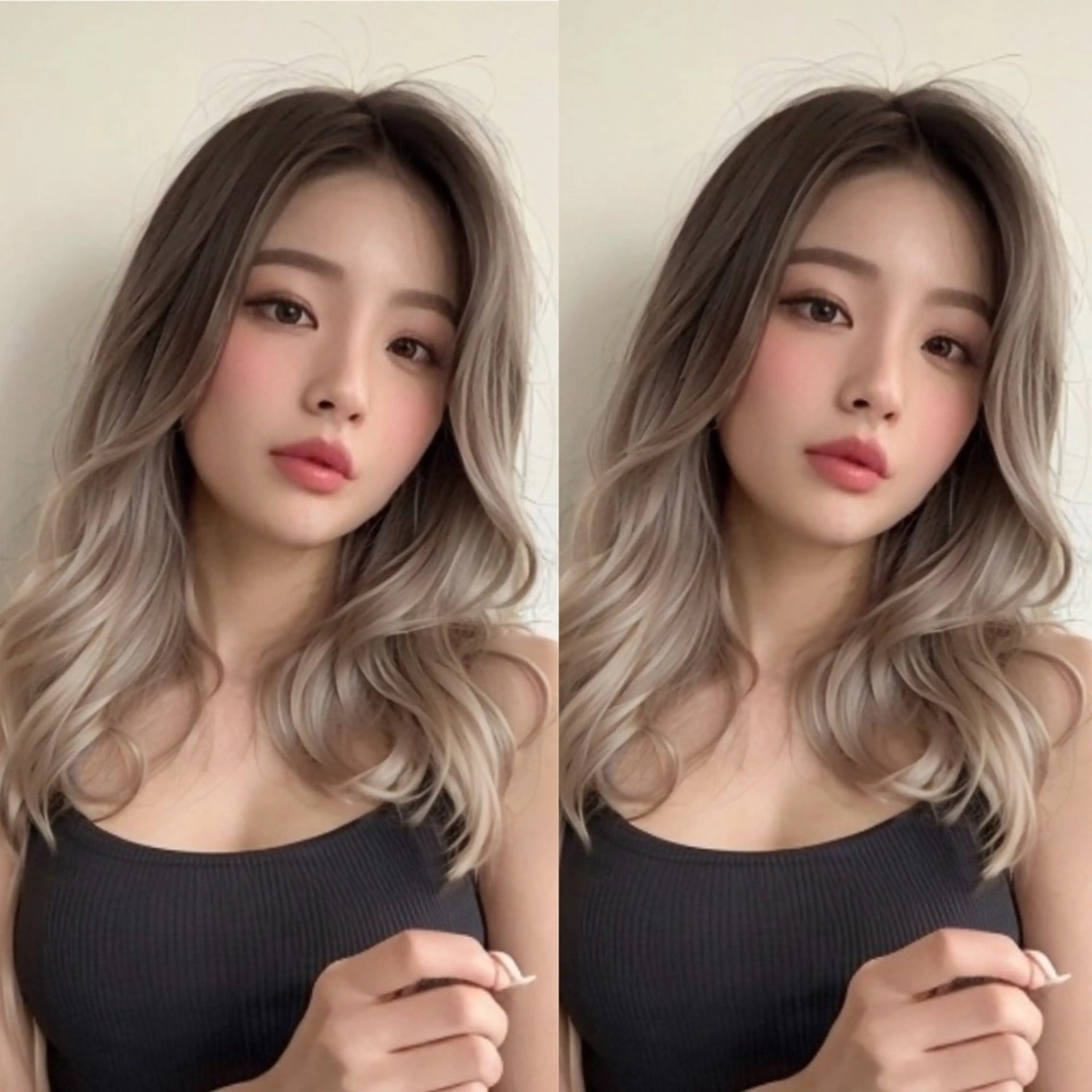 セミロング カラー ヘアアレンジ カット ヘアカラー トリートメント 🫧新宿 髪質改善 /サスケ🫧のヘアスタイル