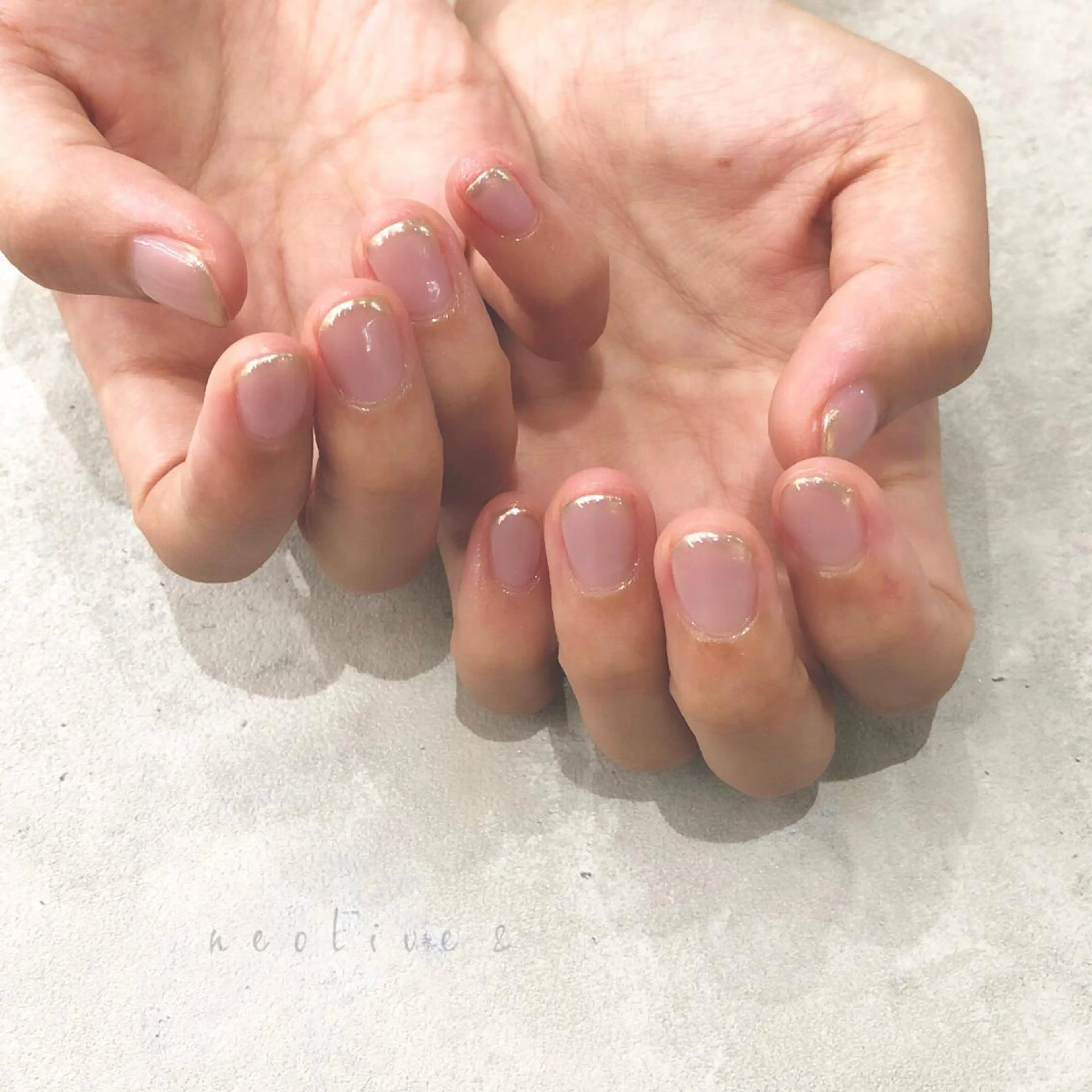 ネイル ミラーネイル Yuriko Omi パラジェル/渋谷のネイルデザイン