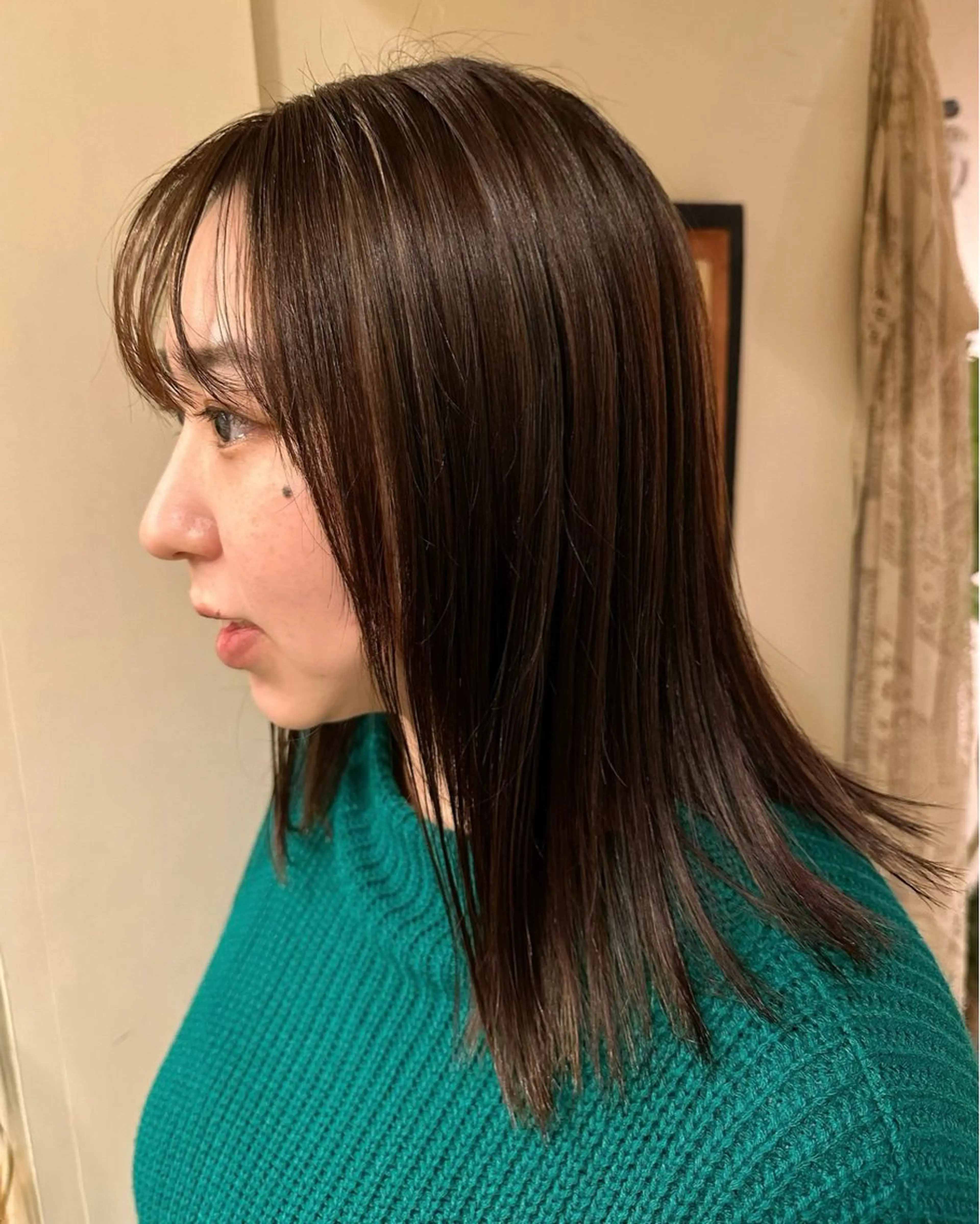 ミディアム カラー カット ヘアカラー トリートメント 大人ショート/鎌倉/ 似合わせ/不動のヘアスタイル