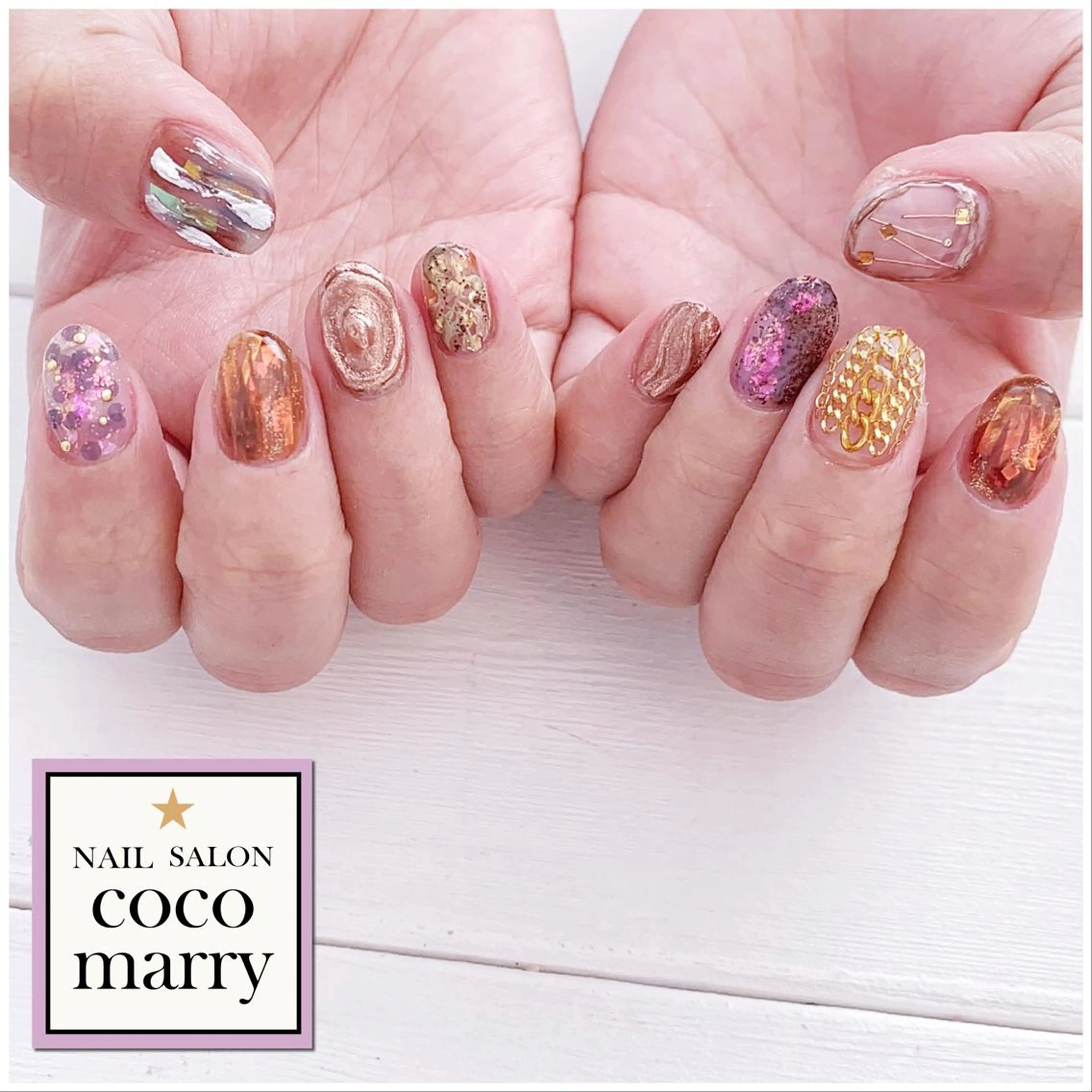 ネイル coco marry のネイルデザイン