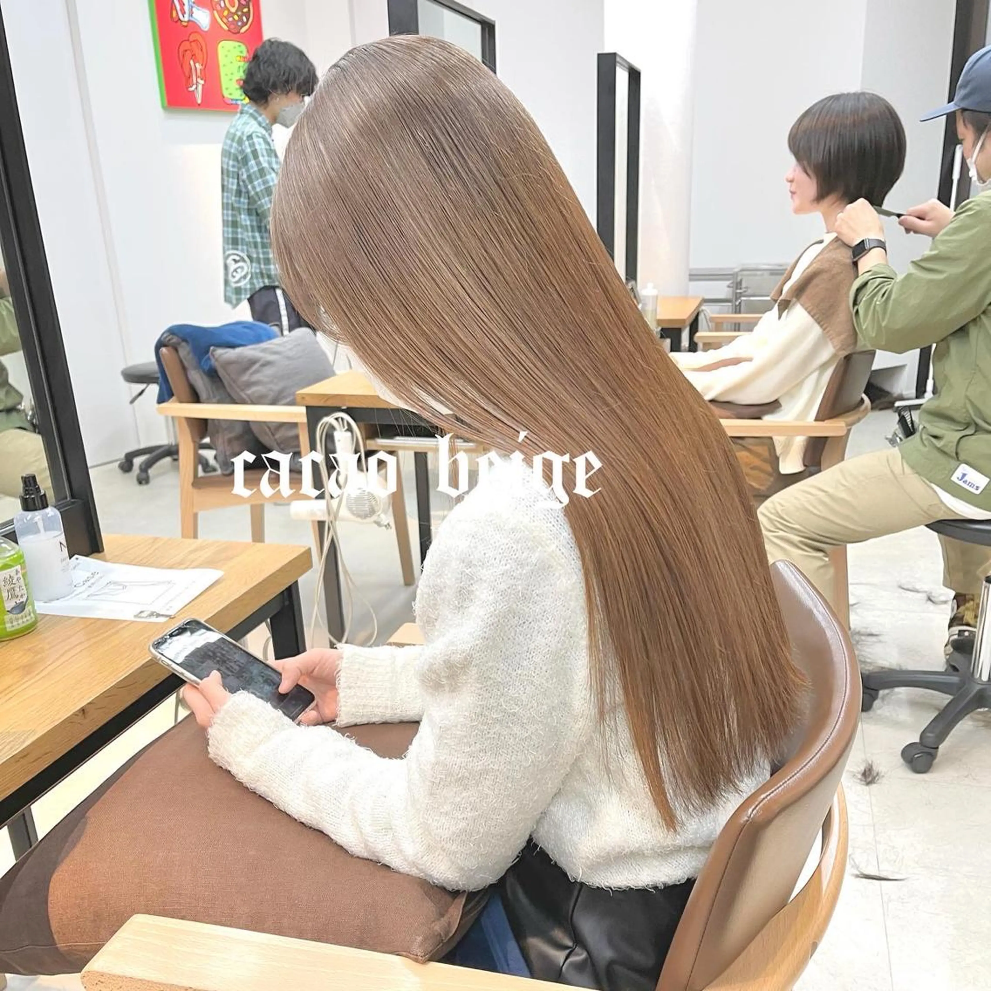 ロング カラー ブリーチ mee.urawa所属・似合わせショート×透 明感/やじまたかしのヘアスタイル