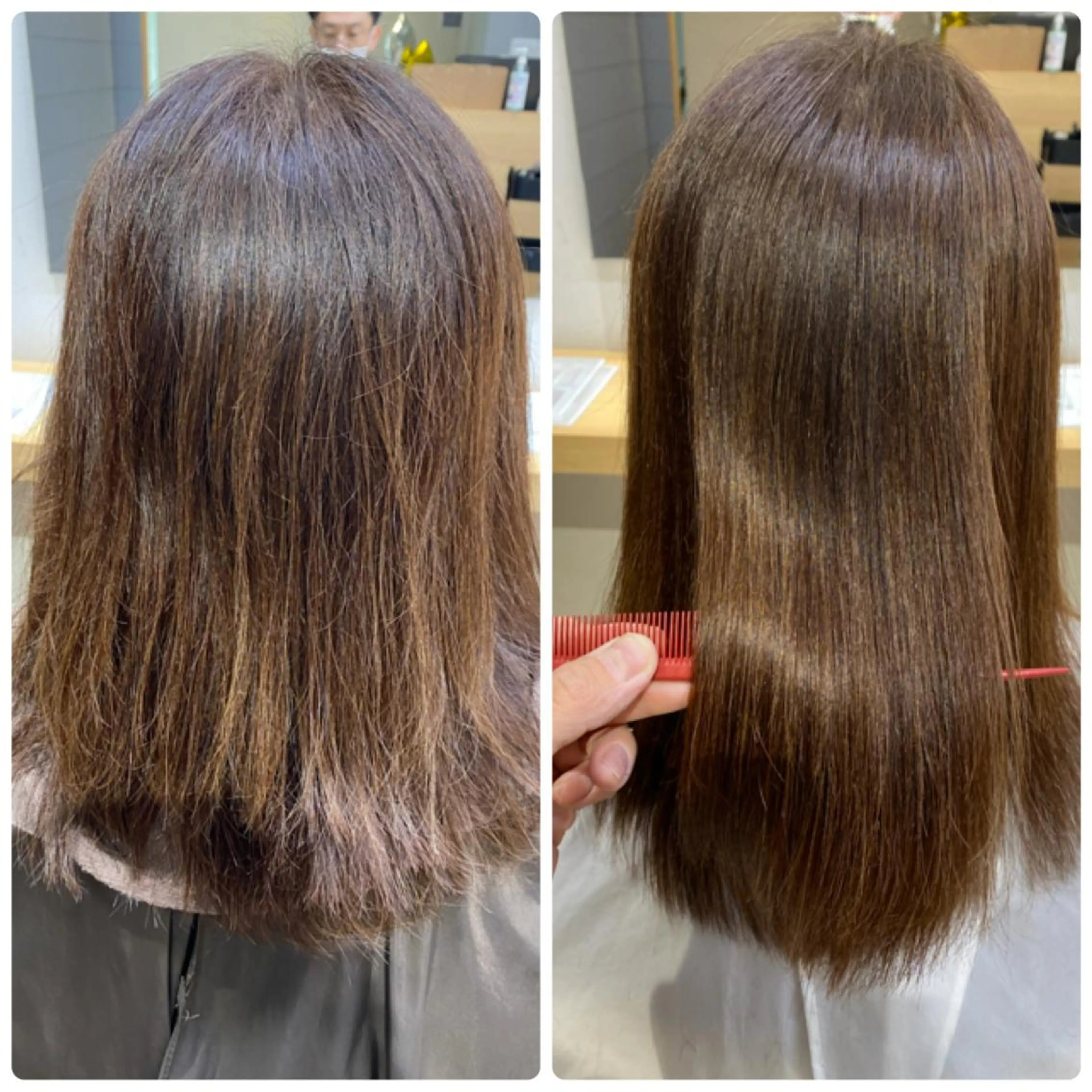 高難易度縮毛矯正　春日井　Soea(ソイア)所属・多久間 喬介のヘアスタイル