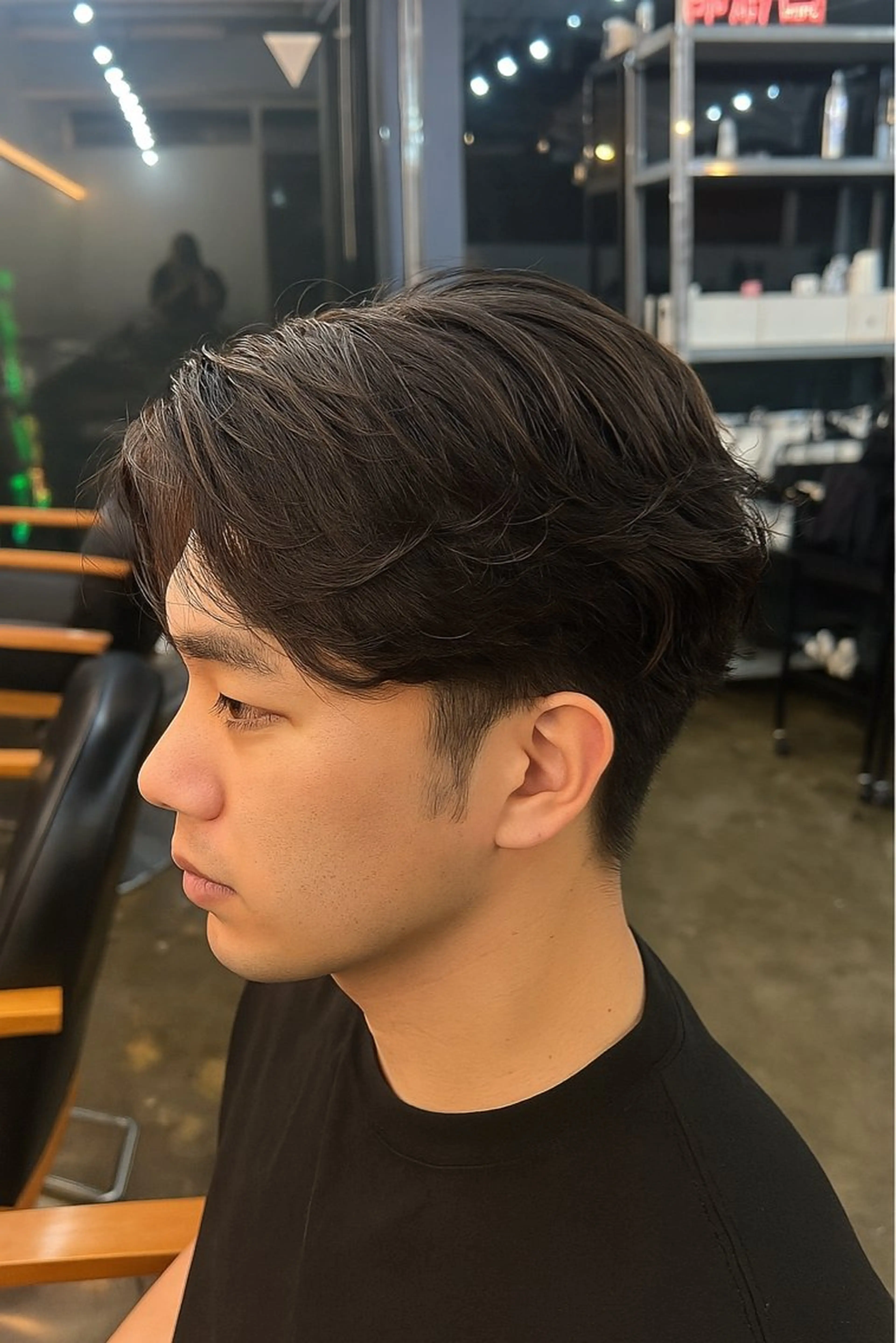 パーマ メンズ ✂韓国レイヤー 🦋みやび🪽のヘアスタイル