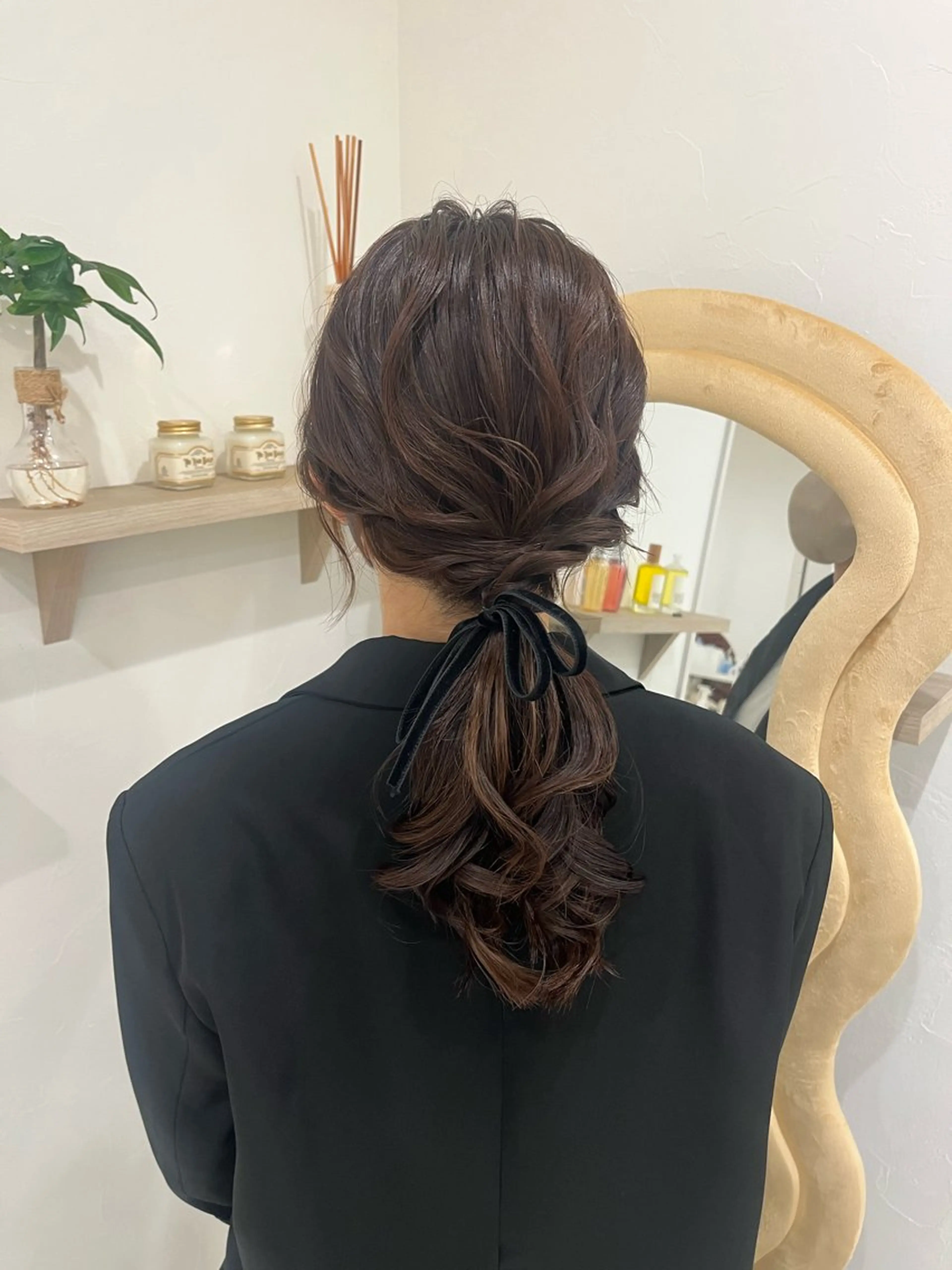 セミロング Dityca...tia所属・りん/ 無料ヘアセットのヘアスタイル