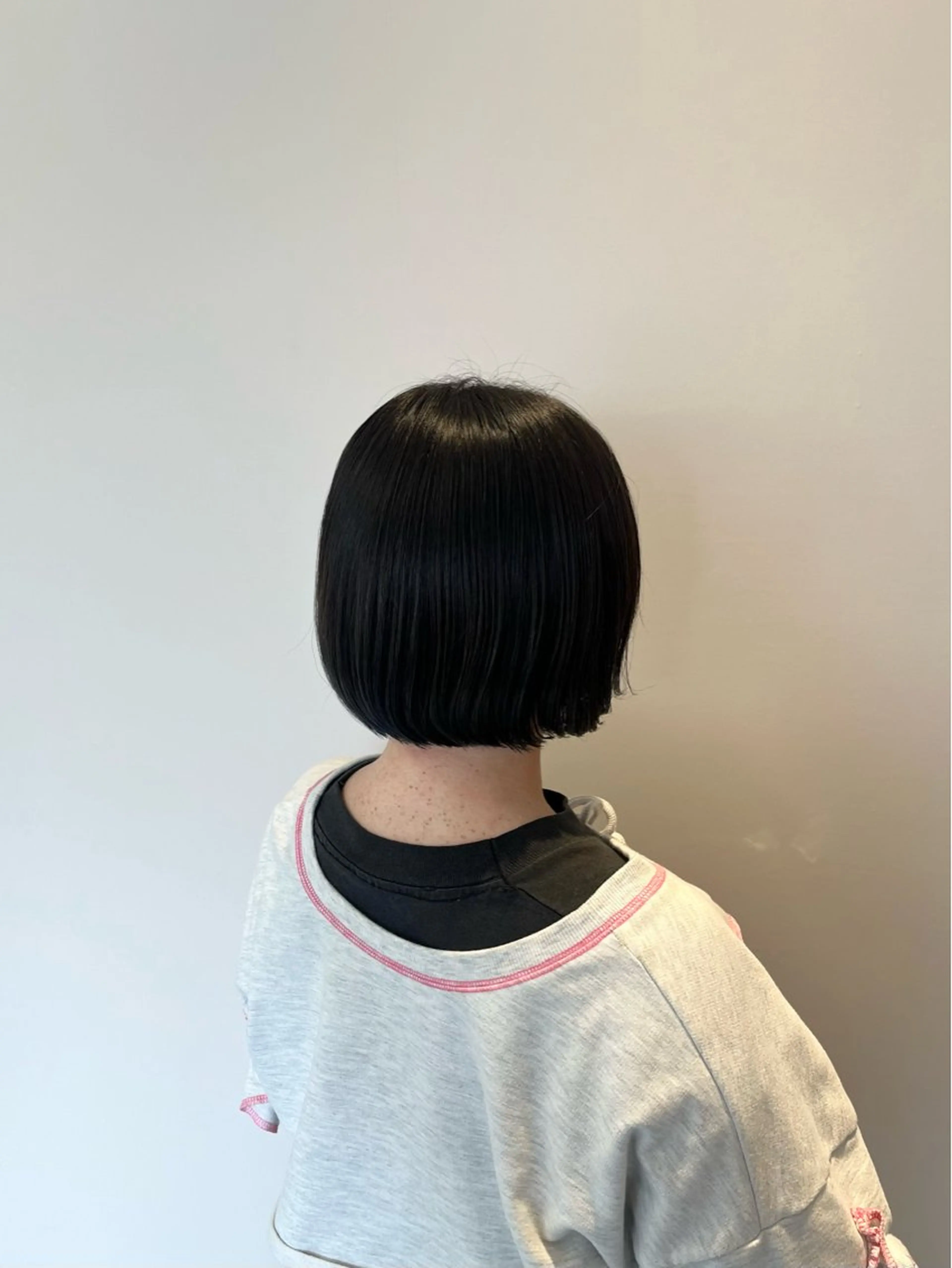 学生カットの写真