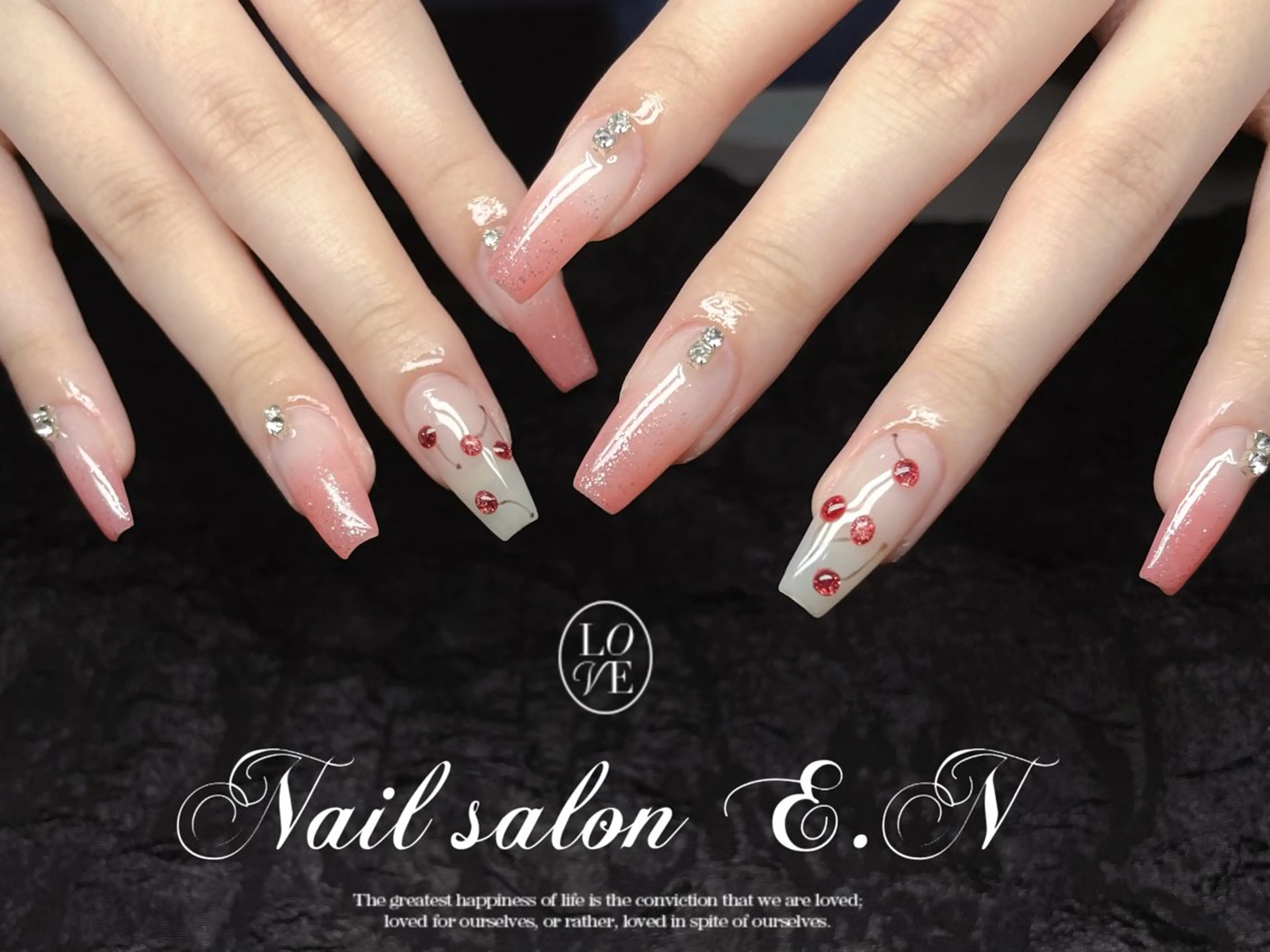 ネイル E.N🦋 長さ出し/持ち込みのネイルデザイン