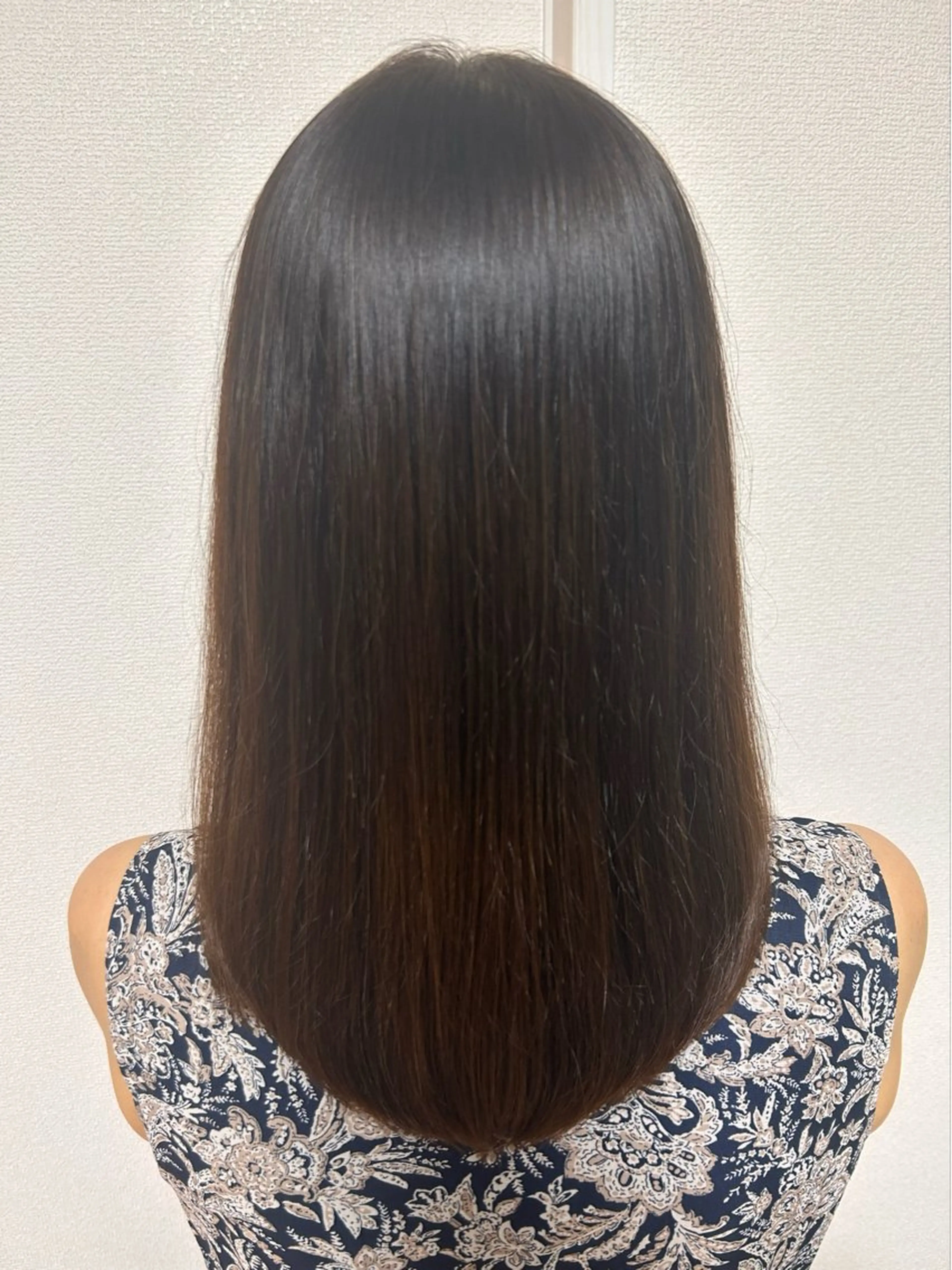 セミロング カラー 髪質改善 レイヤーカット 縮毛矯正 トリートメント iB HAiR所属・【モデル募集中】 nojiのヘアスタイル