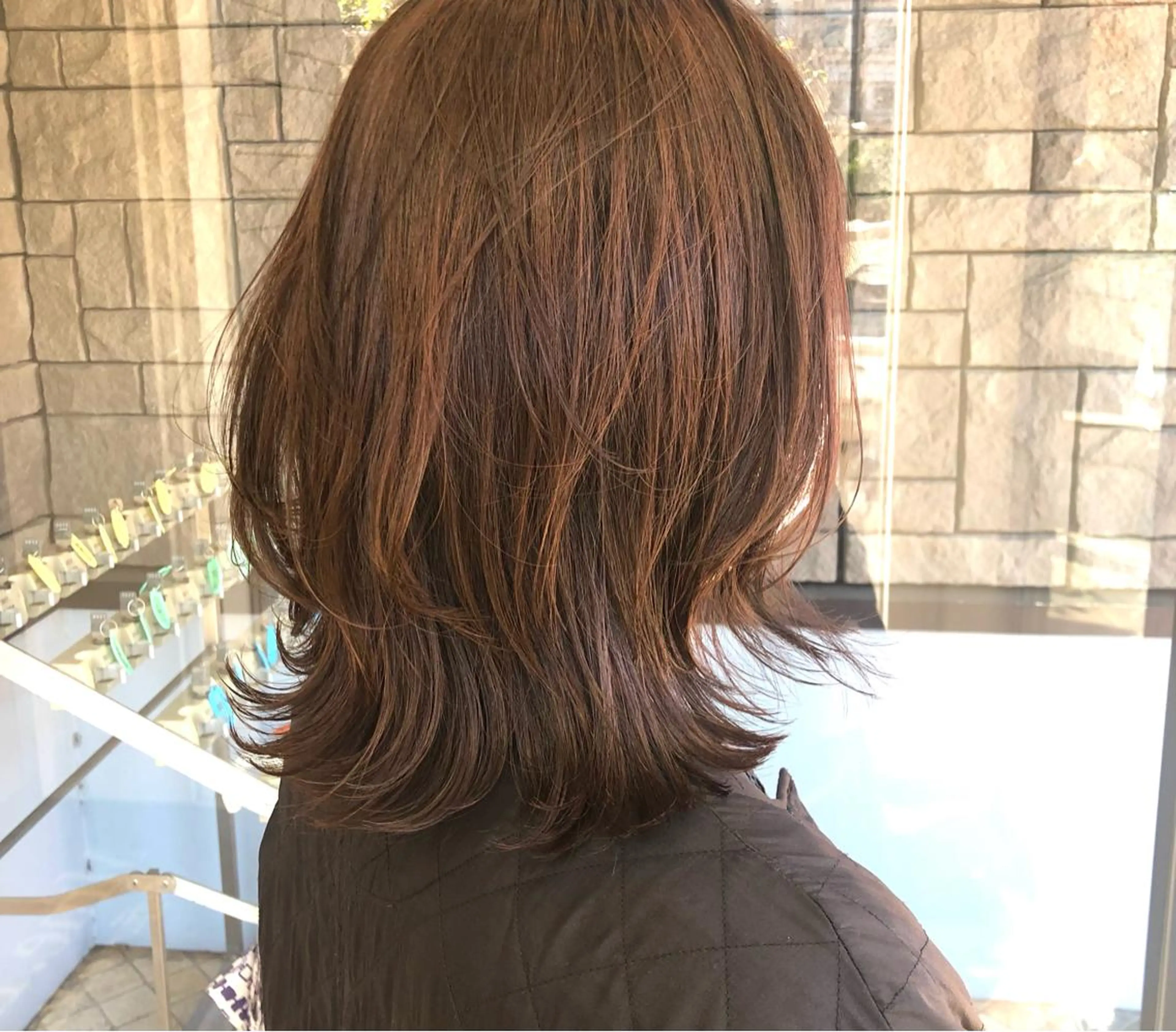 ミディアム La fith hair rond 立川店所属・kyosuke 透明感カラーのヘアスタイル