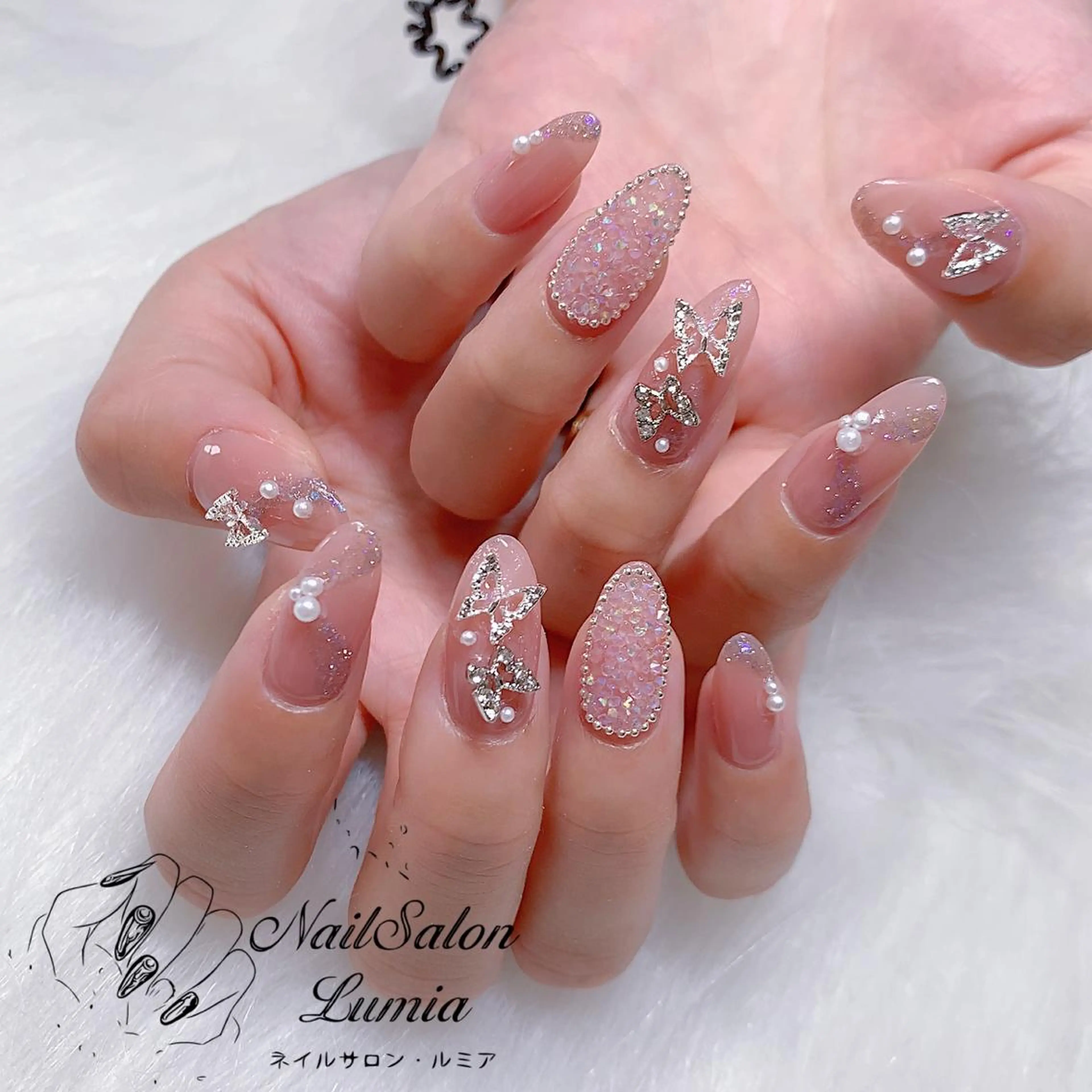 ネイル ハンドネイル ネイルサロン ルミア Lumia 店長のネイルデザイン
