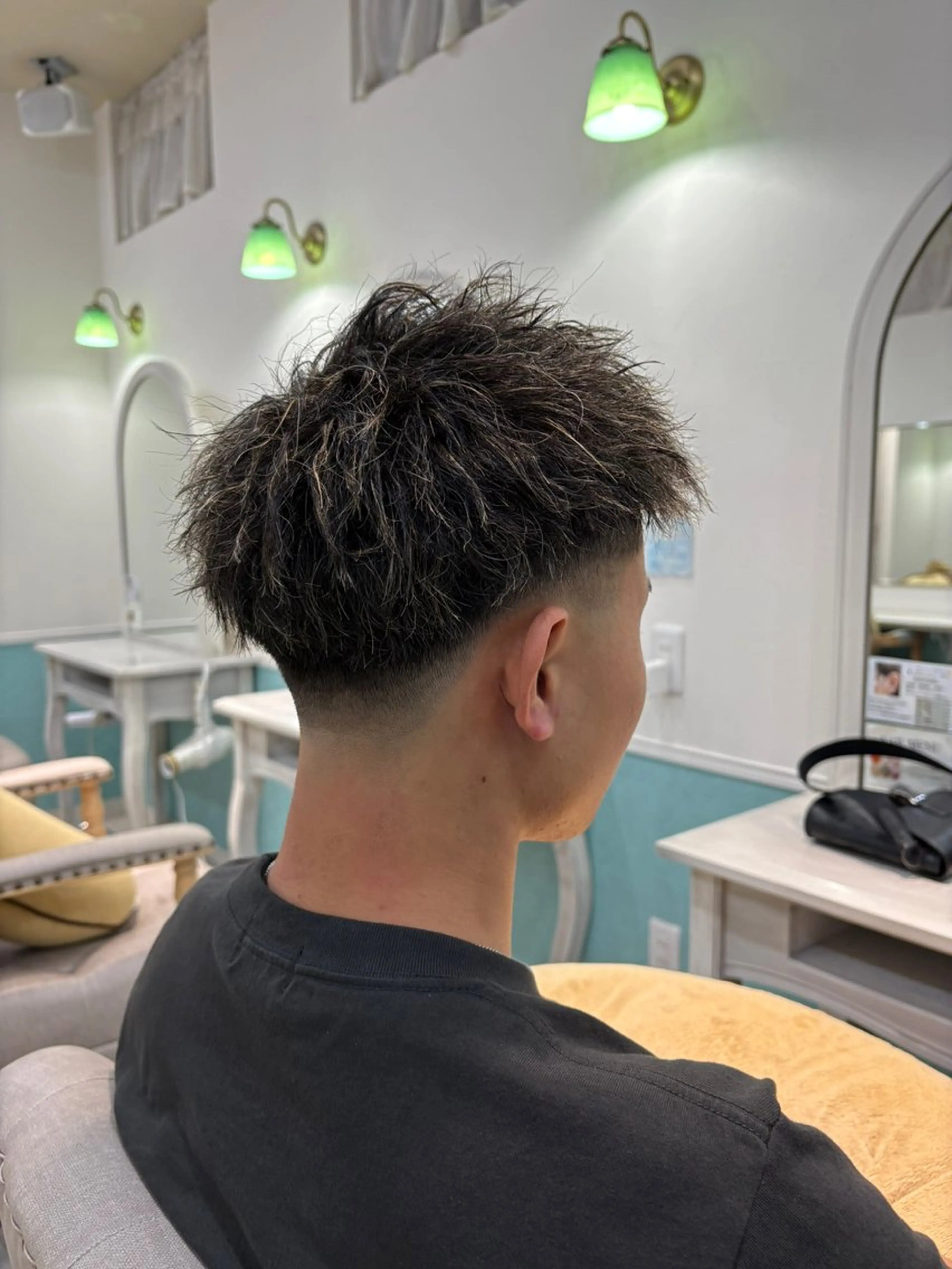 メンズ メンズ韓国風 マッシュ メンズパーマ 【メンズ専門】 髙橋琉偉のヘアスタイル