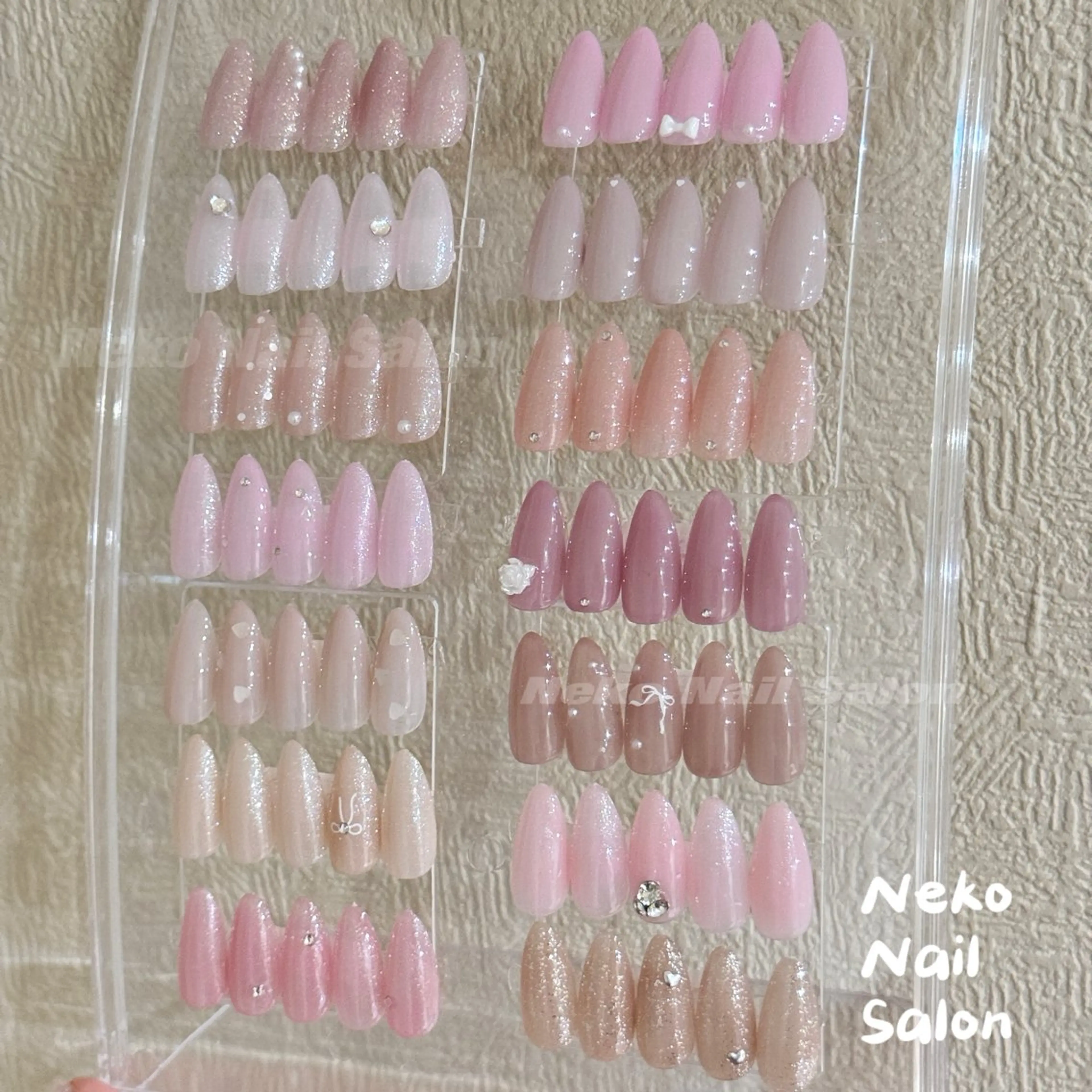 シンプル定額☆オフィス☆ガーリーネイルの写真