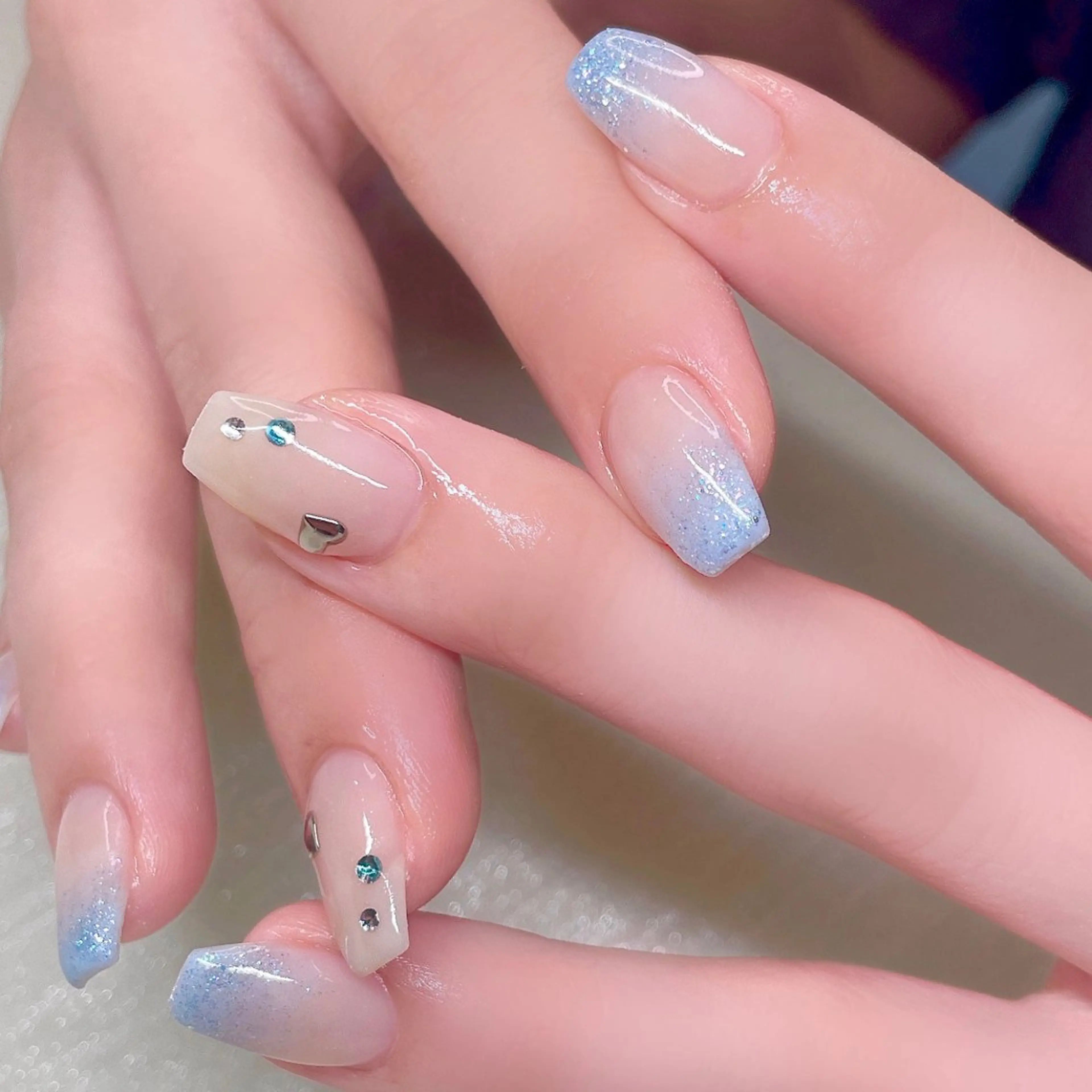 ネイル ストーンネイル ハンドネイル Nailist SUZU所属・Nailist suzuのネイルデザイン