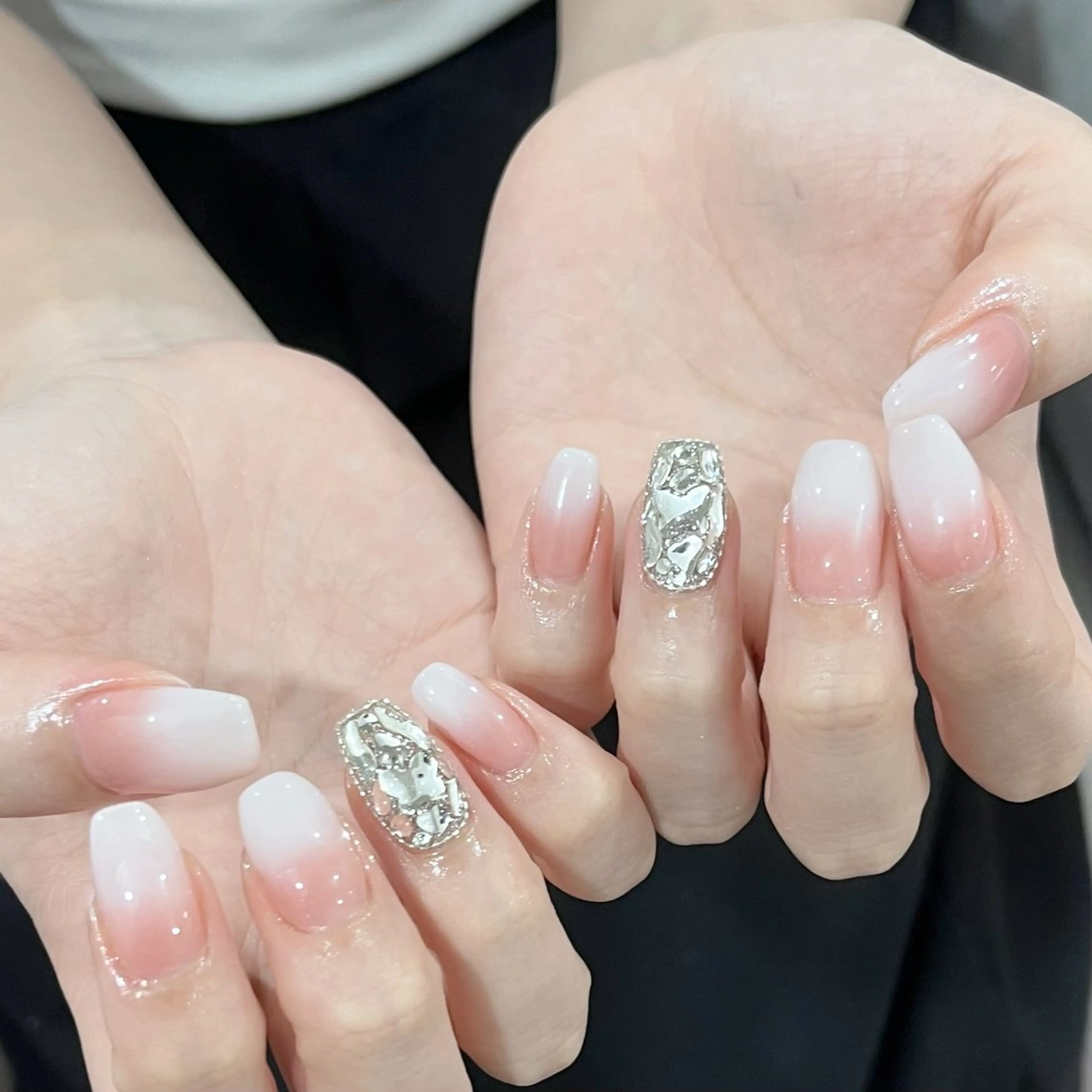 ネイル 韓国ネイル ワンホンネイル ハンドネイル ハンドケア Kawaii _Nailのネイルデザイン