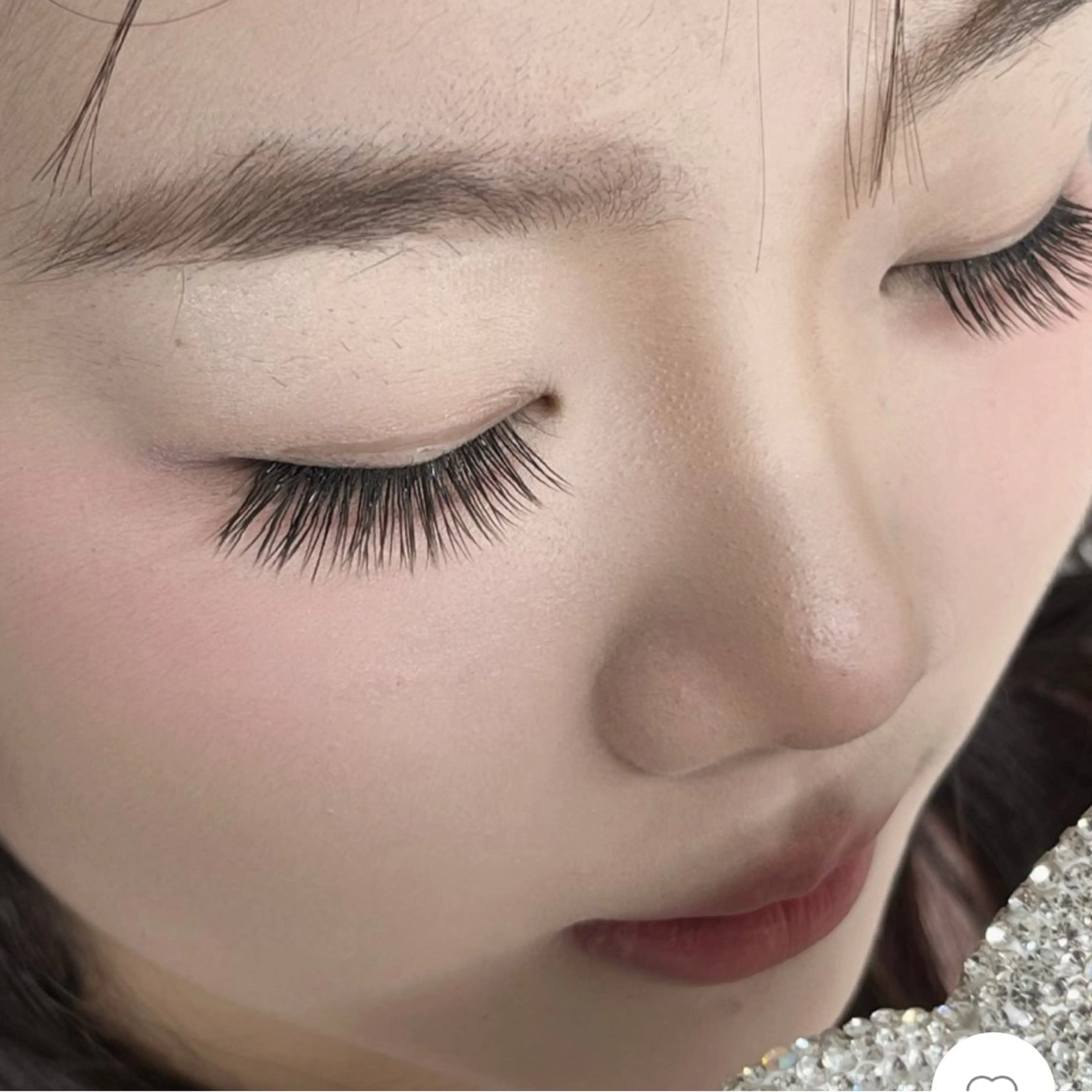 ベビーラッシュ、60分付け放題120本まで♥自まつ毛のような軽さで、しかも長持ちの写真