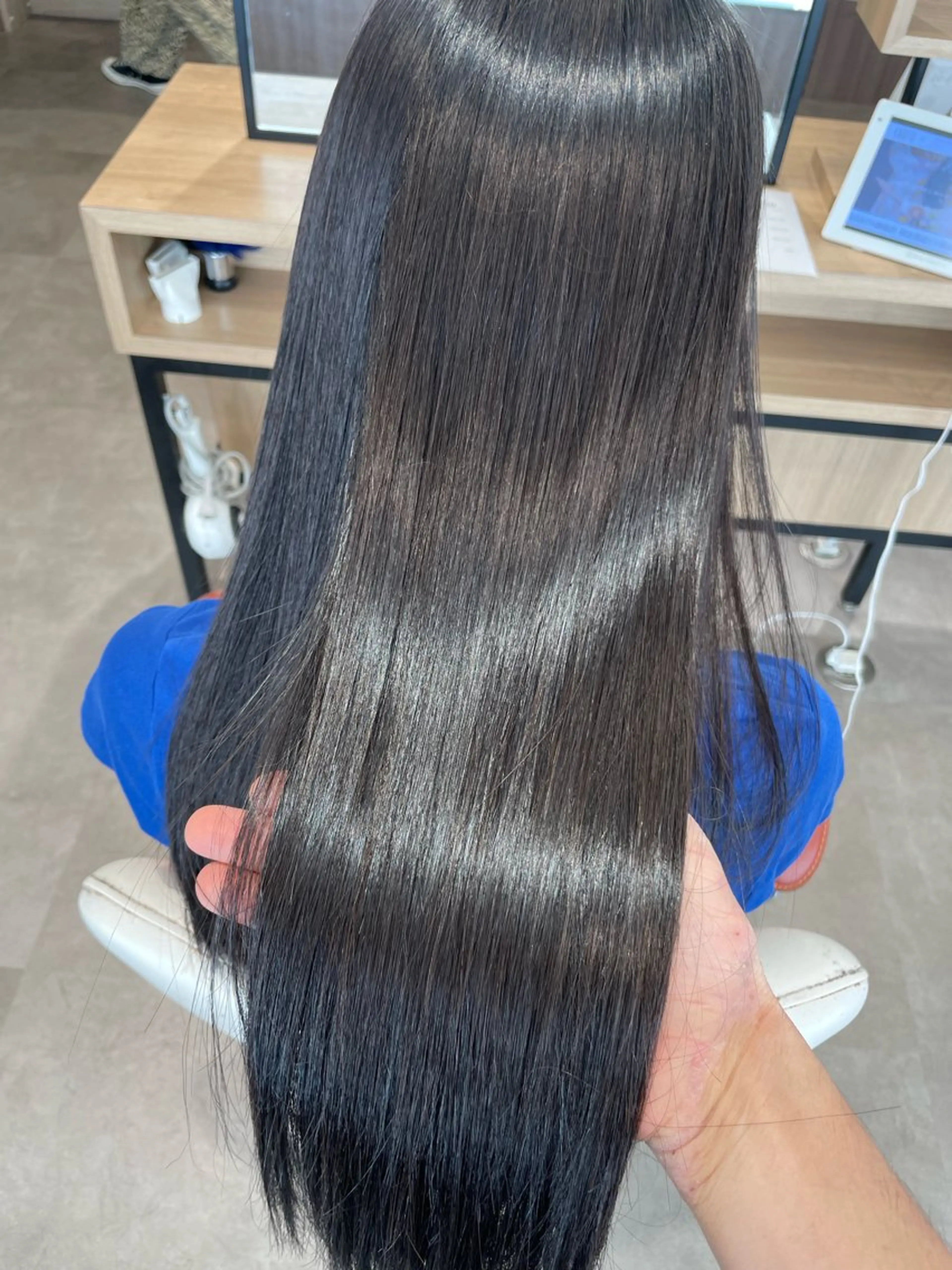 【プレミアムコース✨】カット+髪質改善カラー＋プレミアムトリートメントの写真