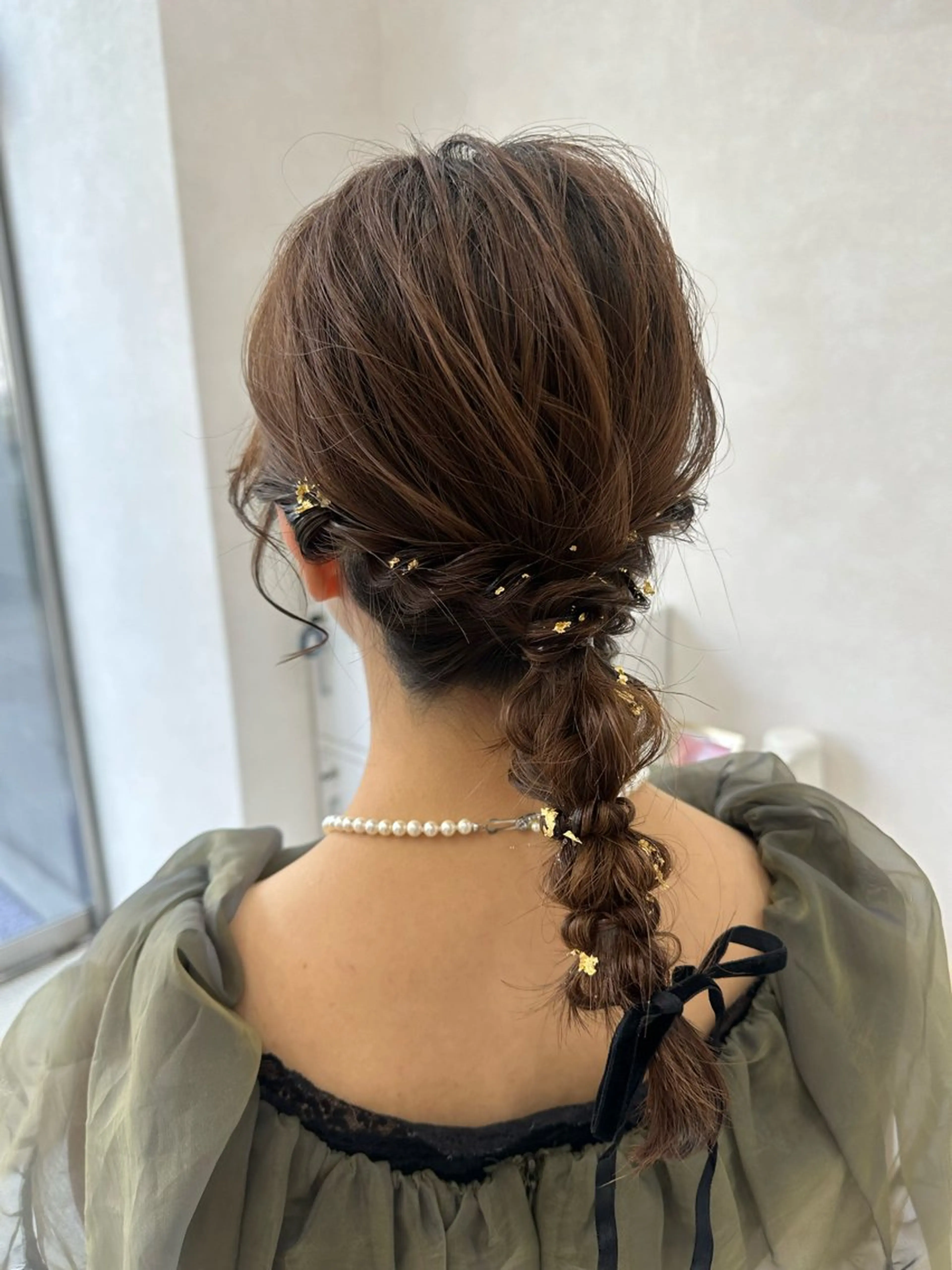 セミロング ヘアアレンジ ヘアセット CheRiR所属・アッシュカラーやアレ ンジ得意🌿RIKOのヘアスタイル